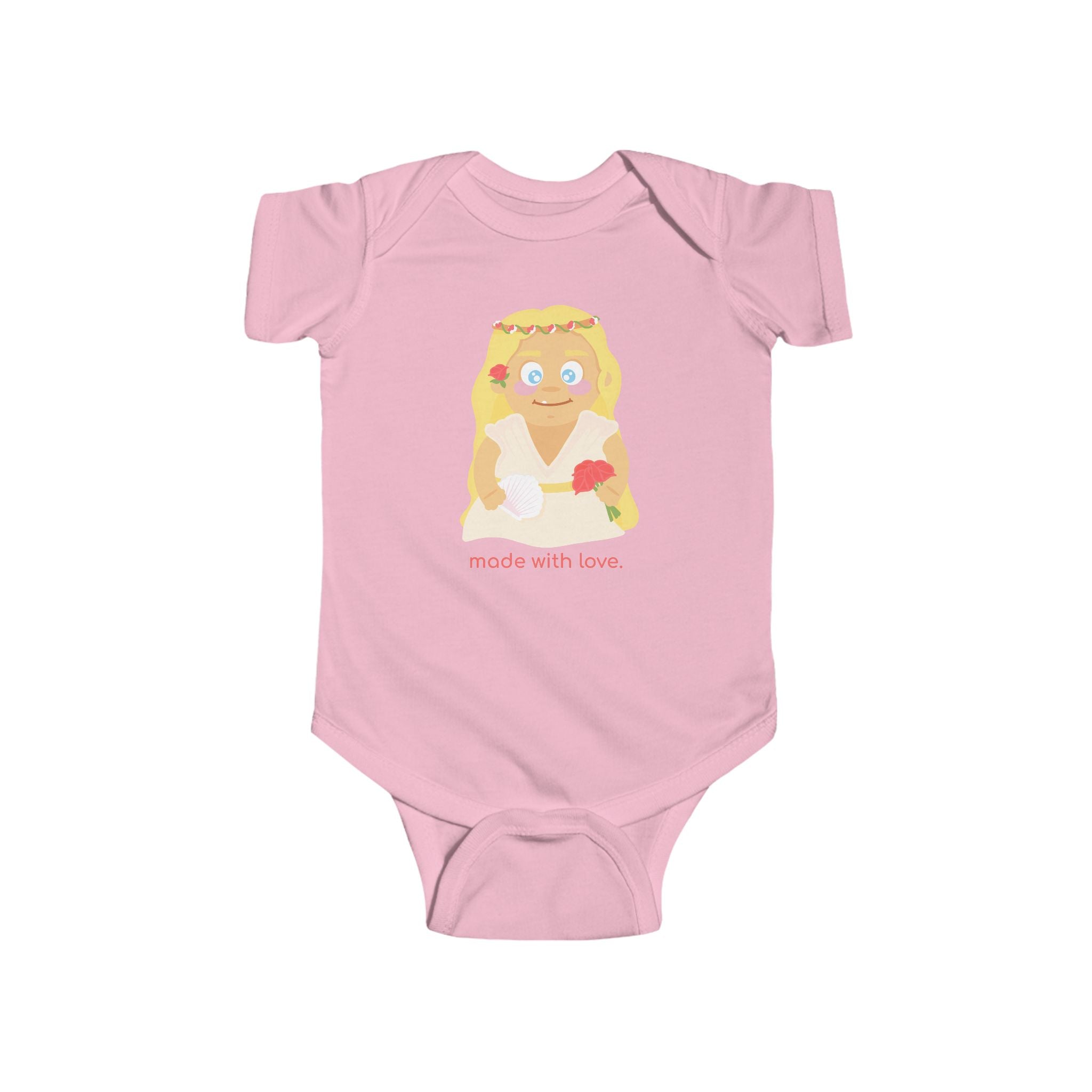 Little  Aphrodite ‘Made With Love’ Baby Onesie