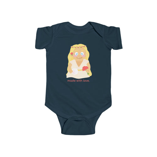 Little  Aphrodite ‘Made With Love’ Baby Onesie