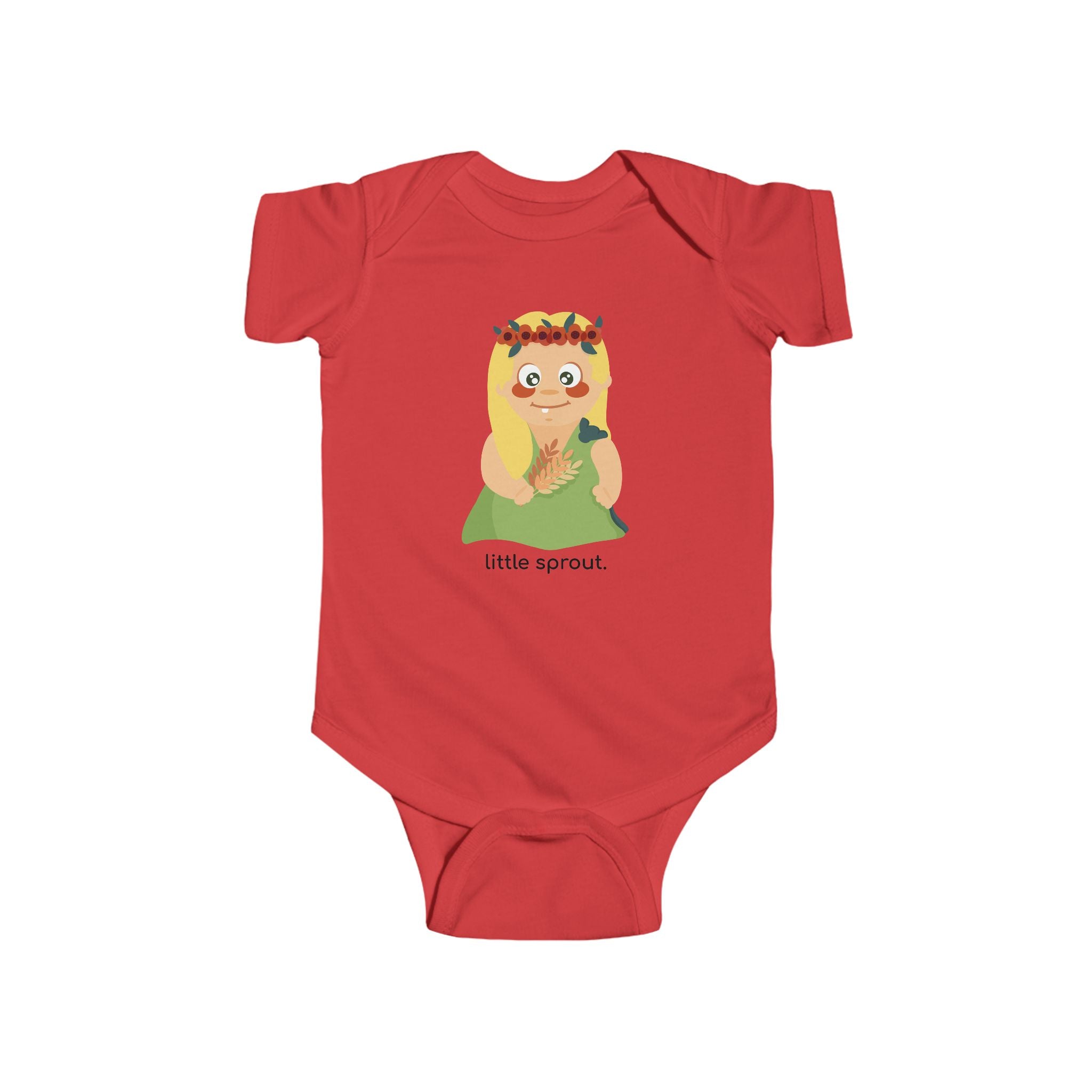 Little Demeter "Little Sprout" Baby Onesie