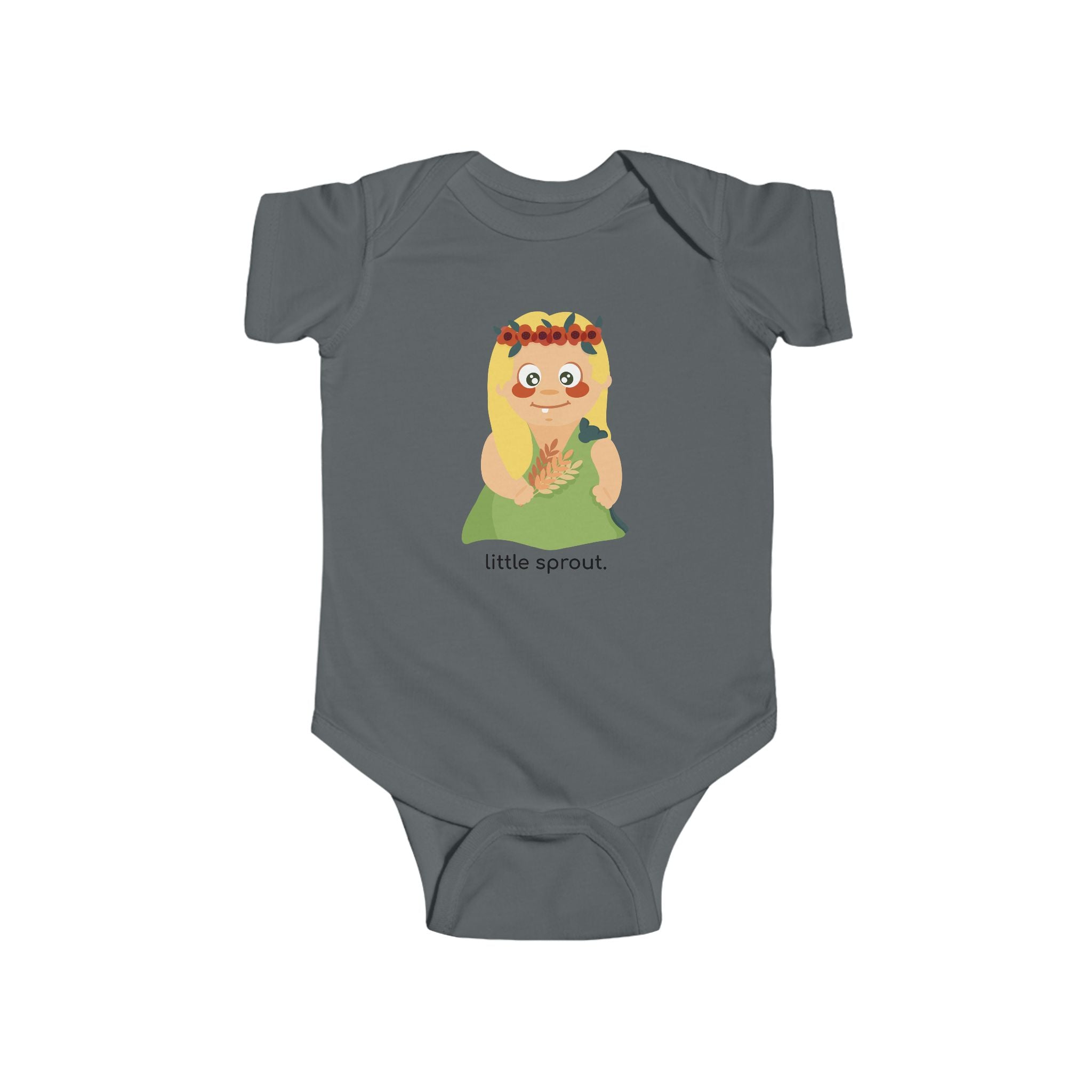Little Demeter "Little Sprout" Baby Onesie