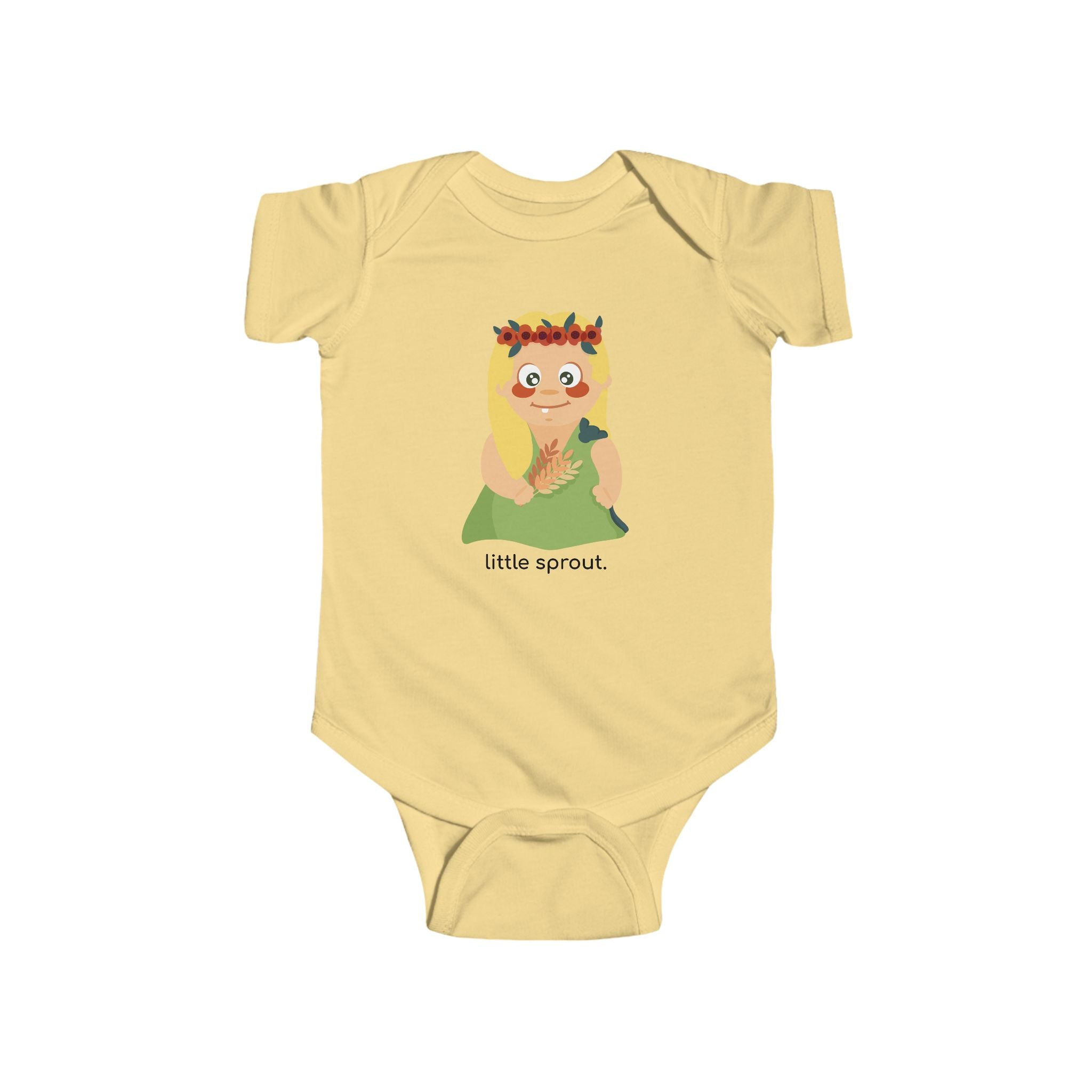 Little Demeter "Little Sprout" Baby Onesie