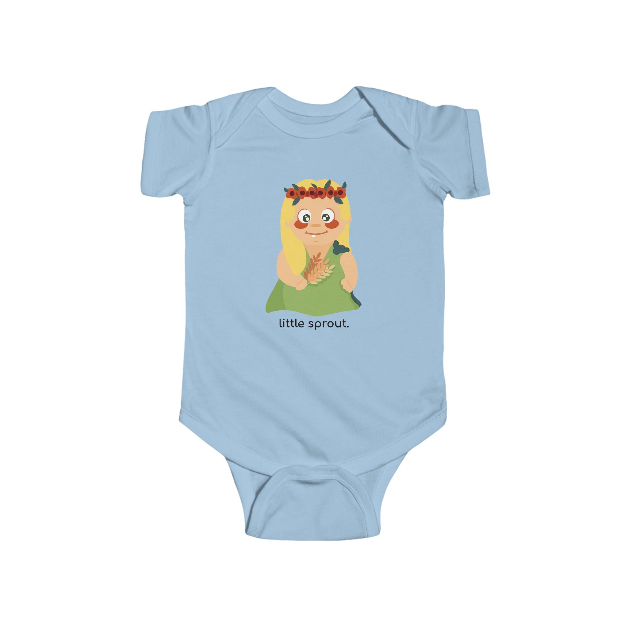 Little Demeter "Little Sprout" Baby Onesie
