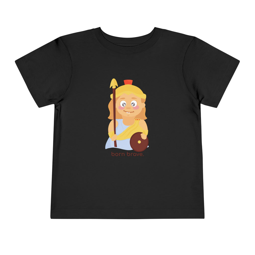 Little Athena "Born Brave" Kids Tee