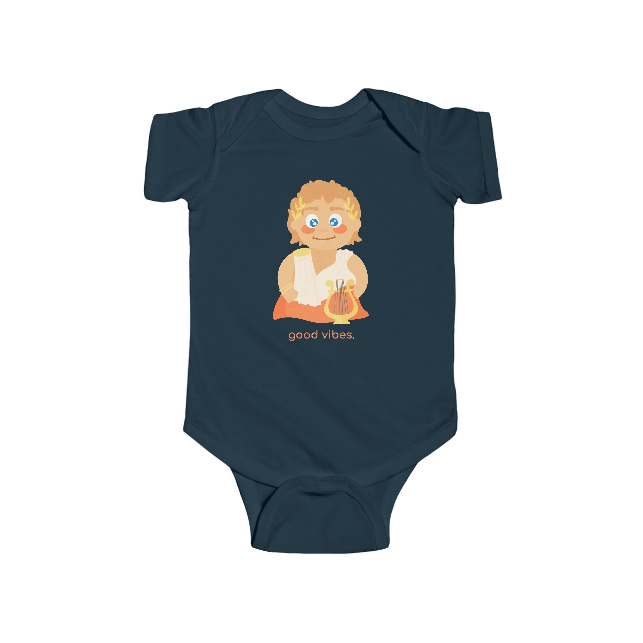 Little Apollo 'Good Vibes' Baby Onesie
