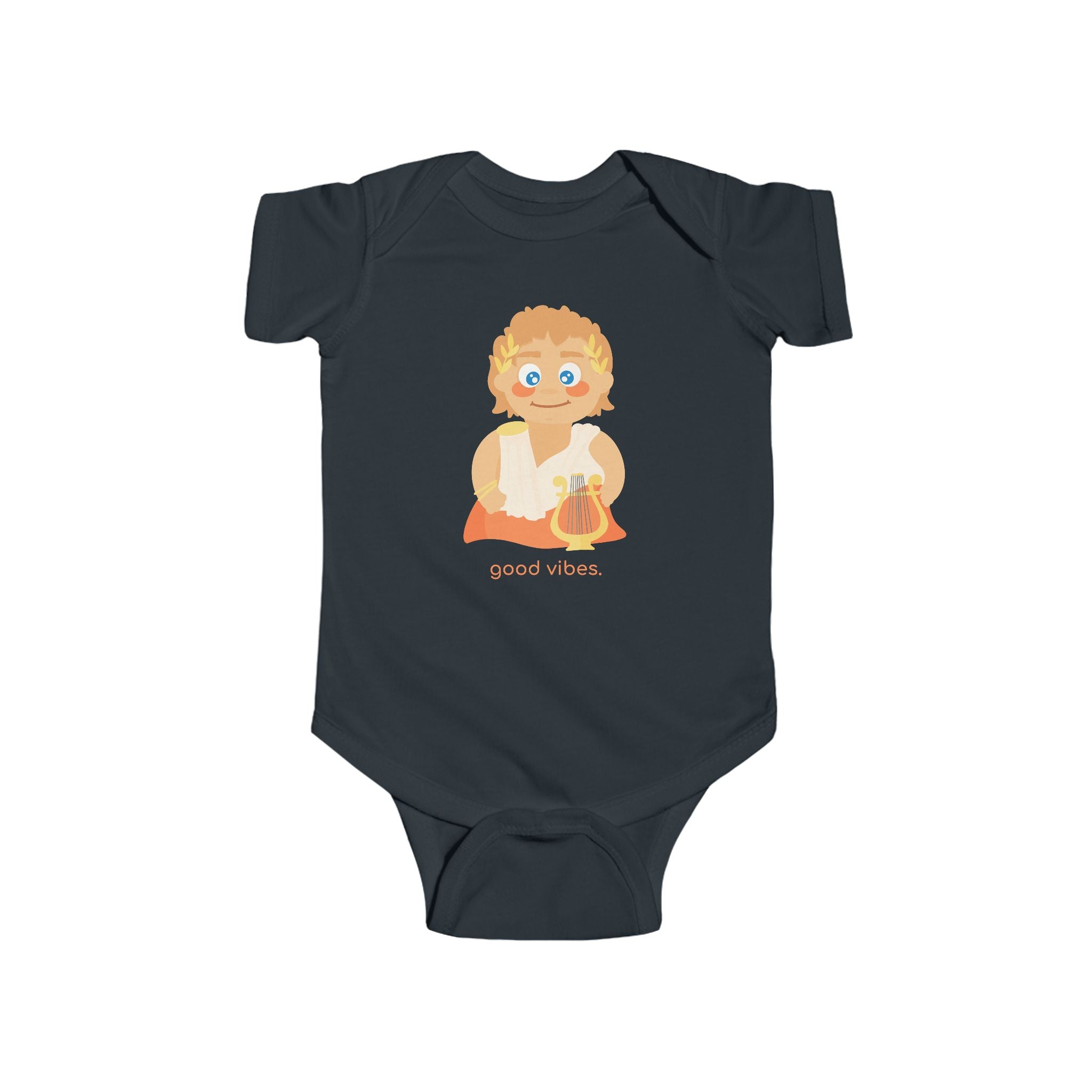 Little Apollo 'Good Vibes' Baby Onesie