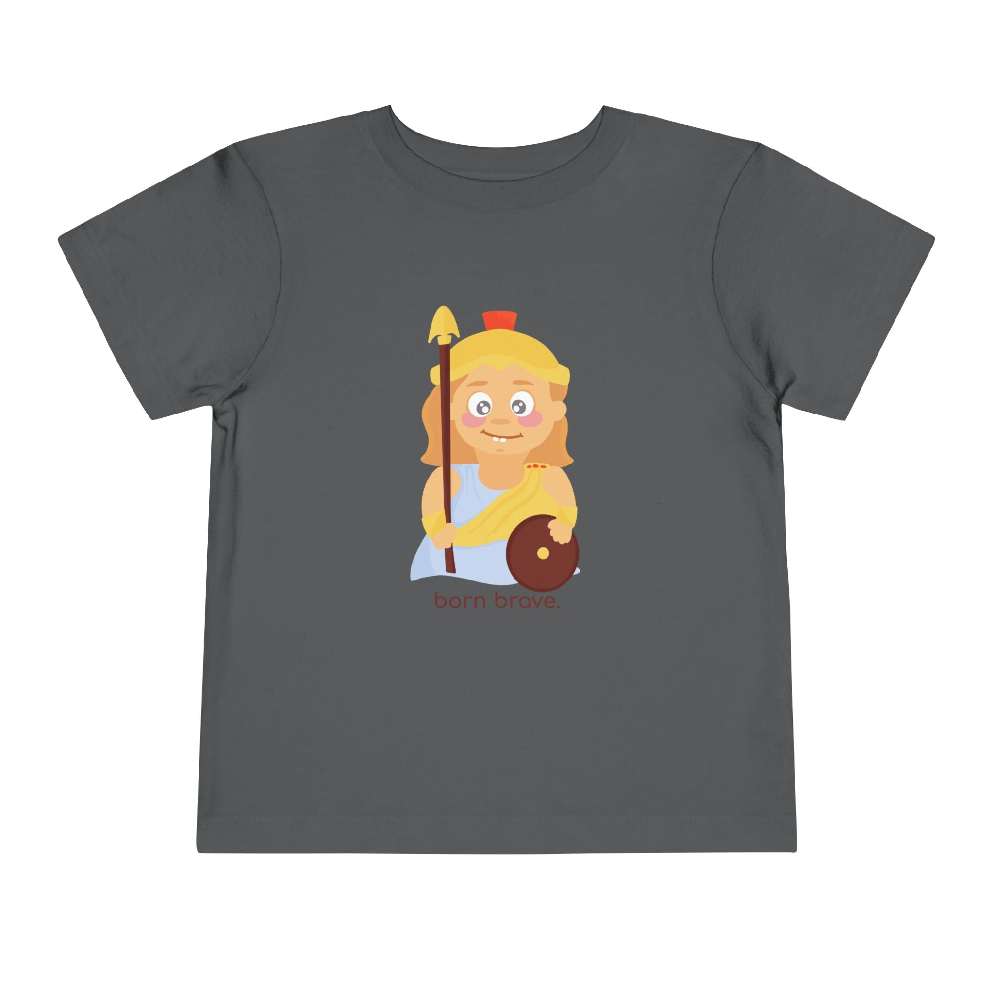 Little Athena "Born Brave" Kids Tee