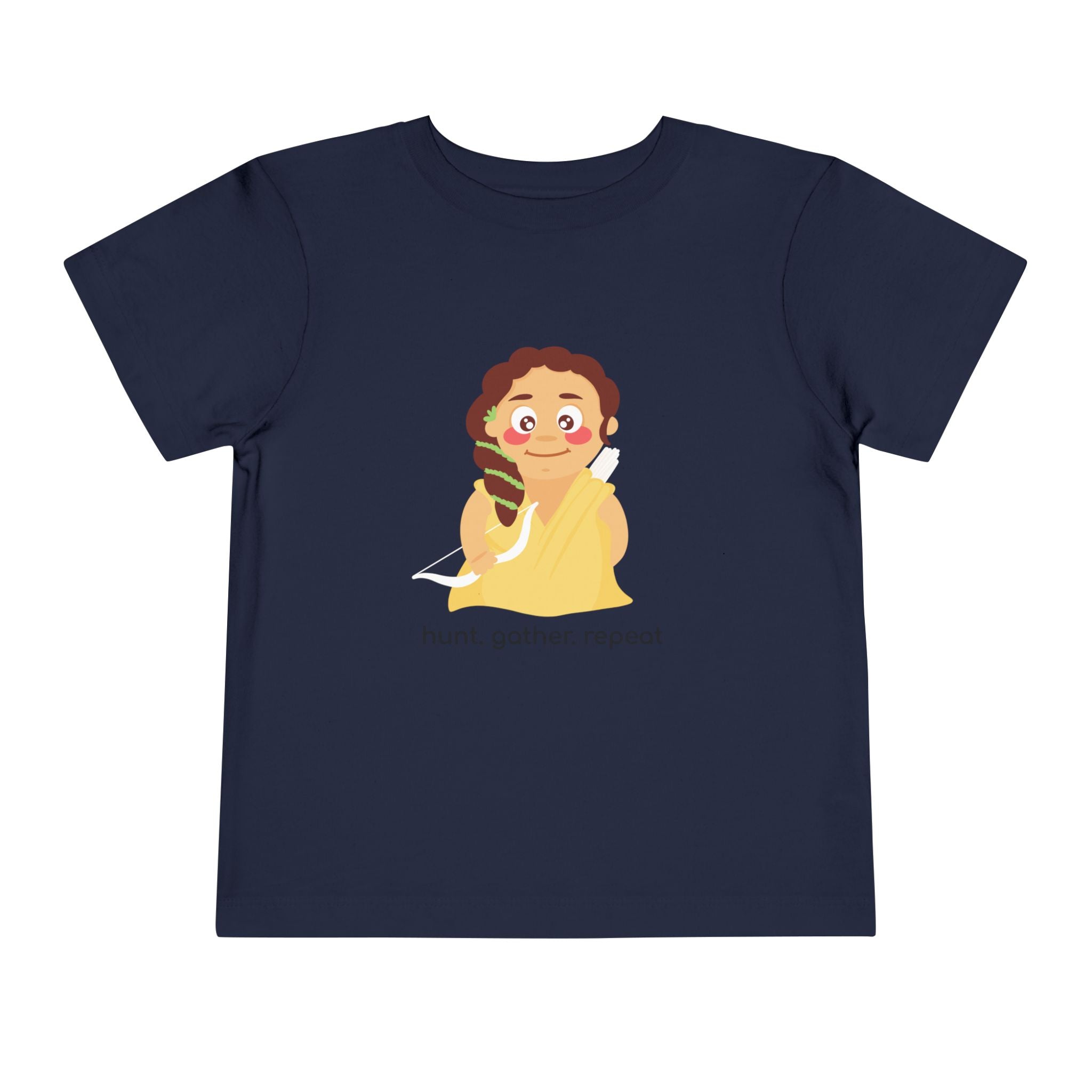 Little Artemis "hunt, gather, repeat" Kids Tee