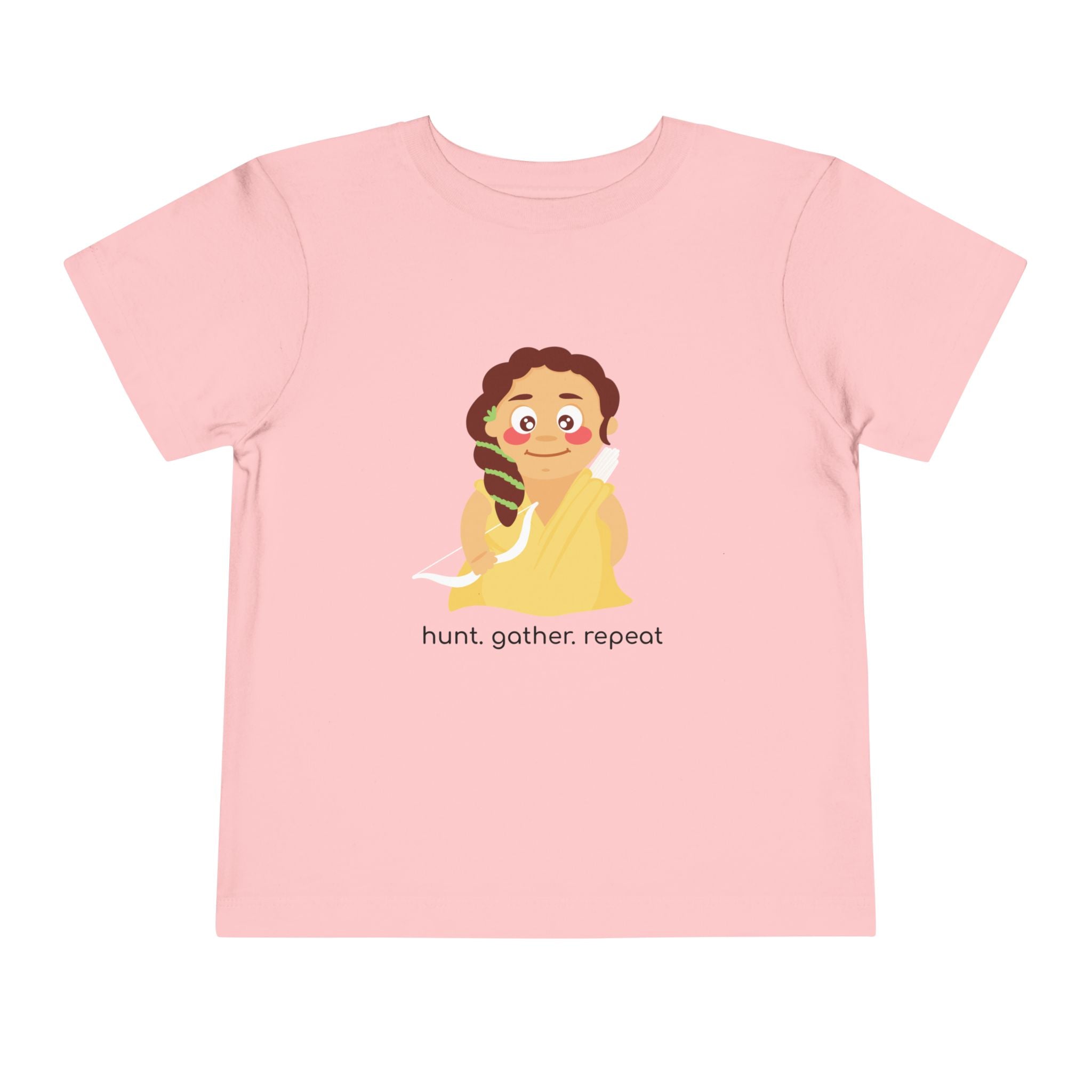 Little Artemis "hunt, gather, repeat" Kids Tee