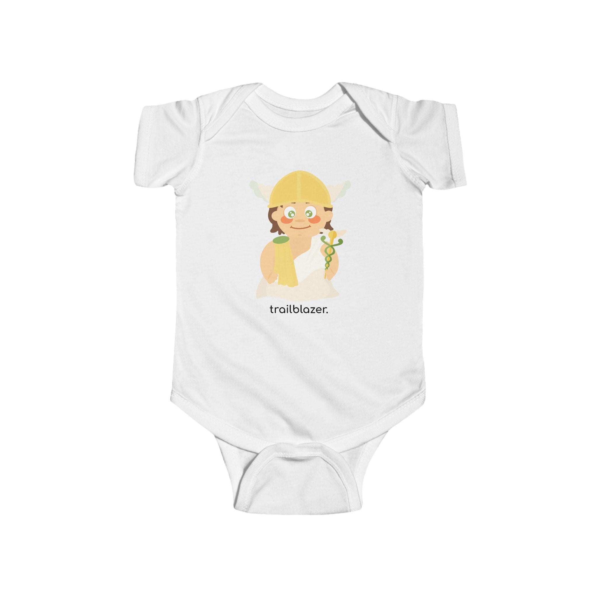 Little Hermes ‘Trailblazer’ Baby Onesie