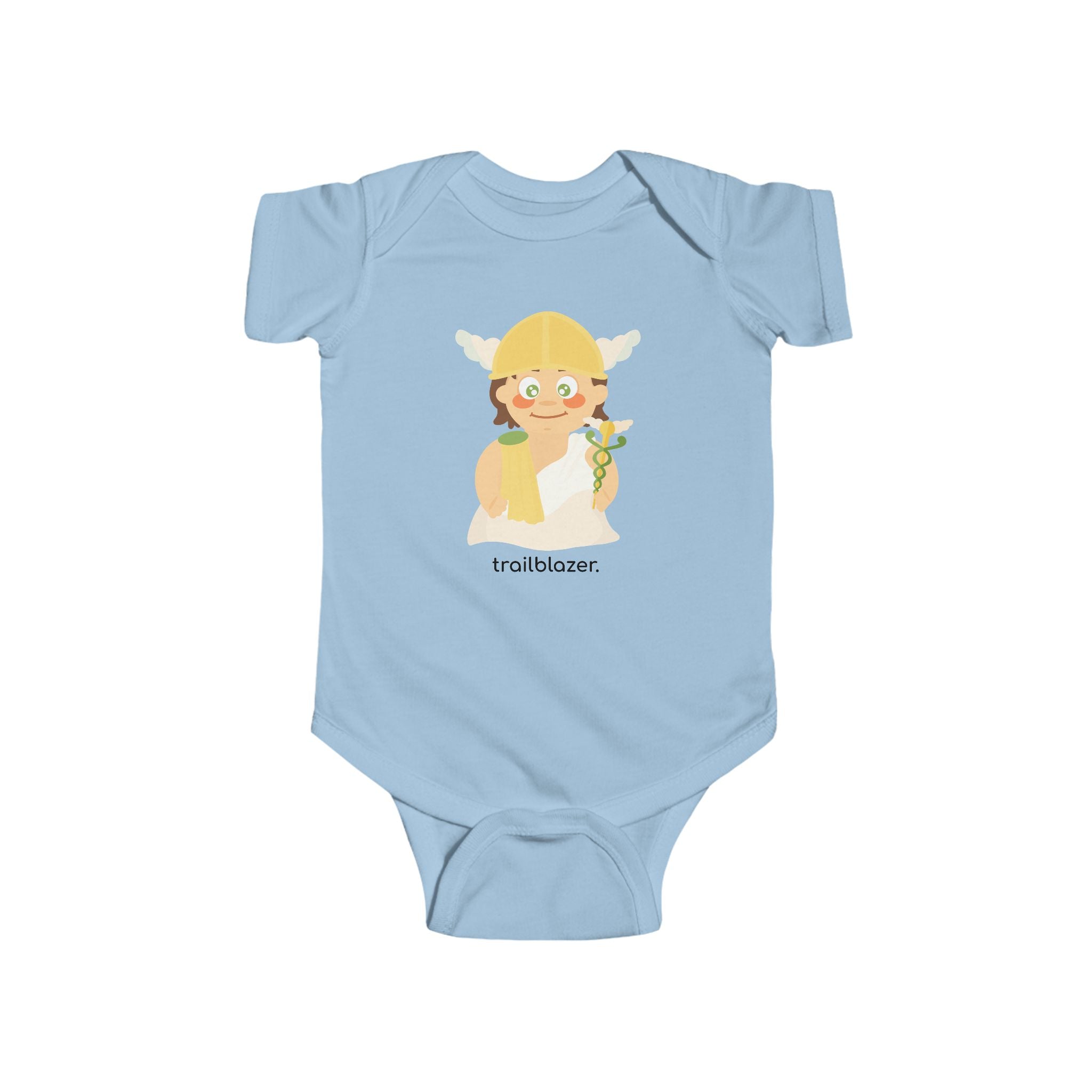 Little Hermes ‘Trailblazer’ Baby Onesie