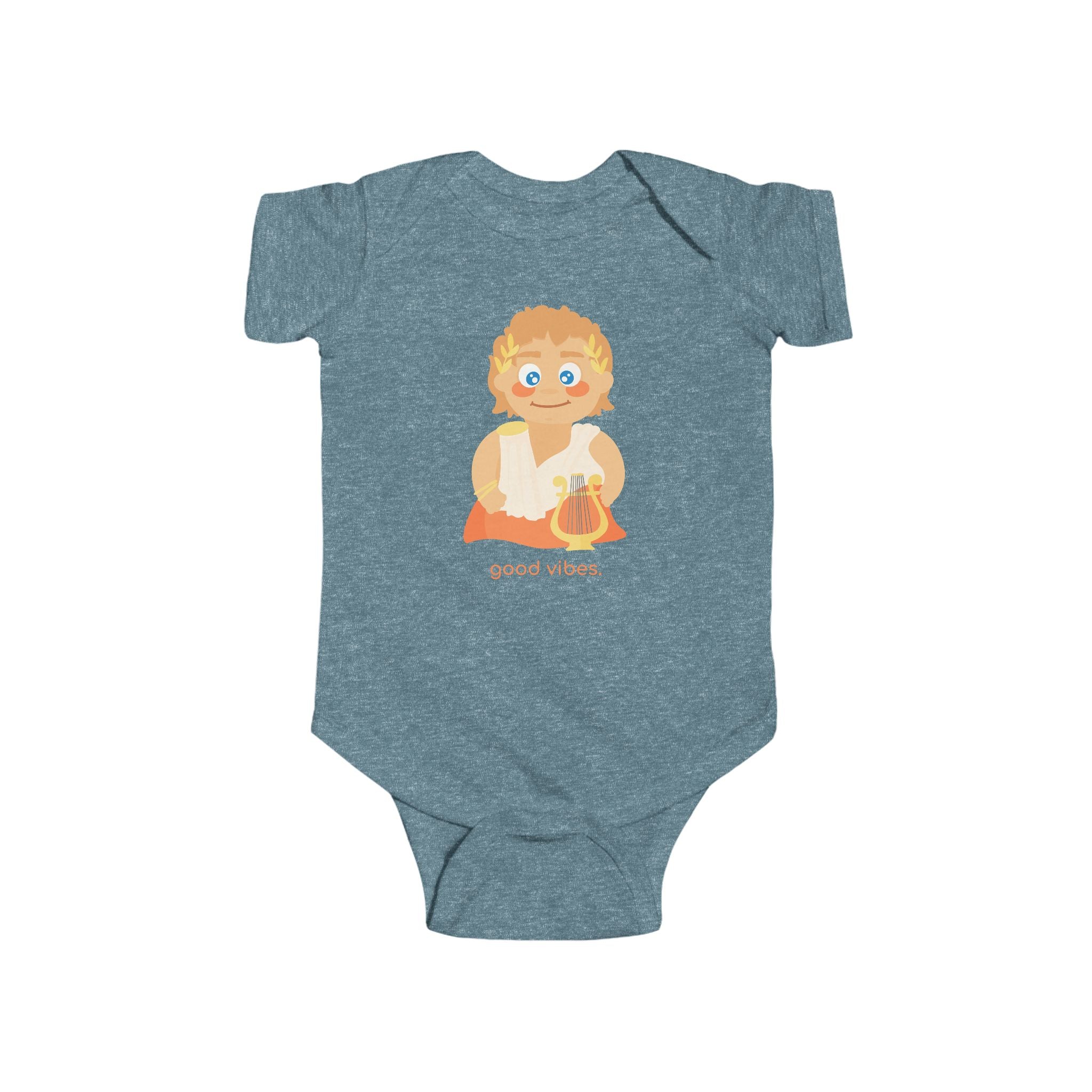 Little Apollo 'Good Vibes' Baby Onesie