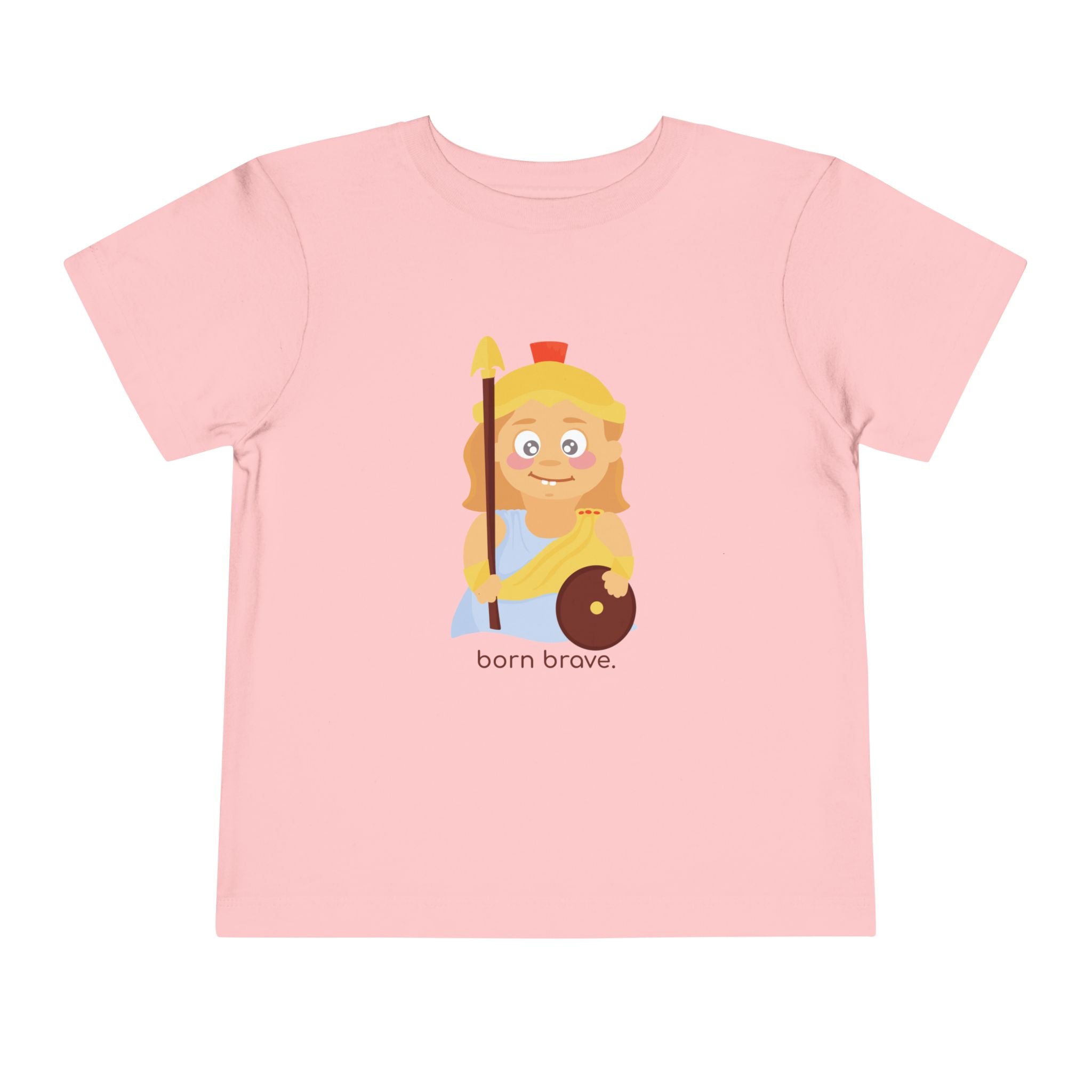 Little Athena "Born Brave" Kids Tee