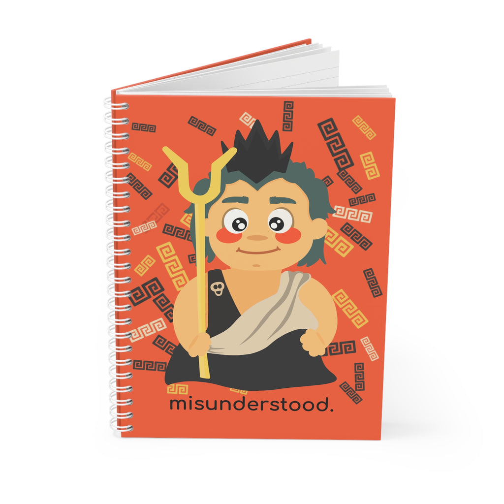 Little Hades ‘Misunderstood’ Spiral Notebook