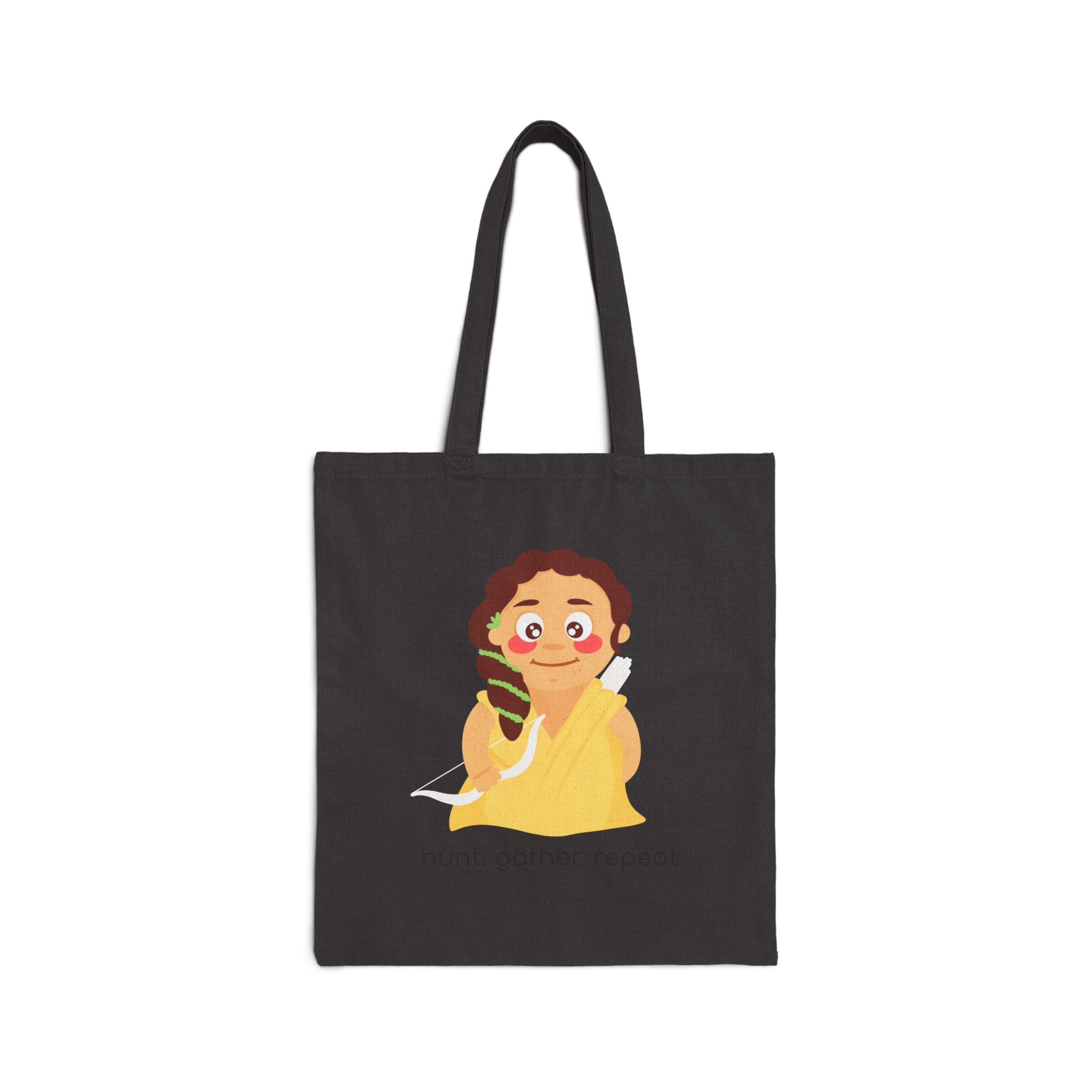 Little Artemis 'Hunt. Gather. Repeat.' Cotton Canvas Bag