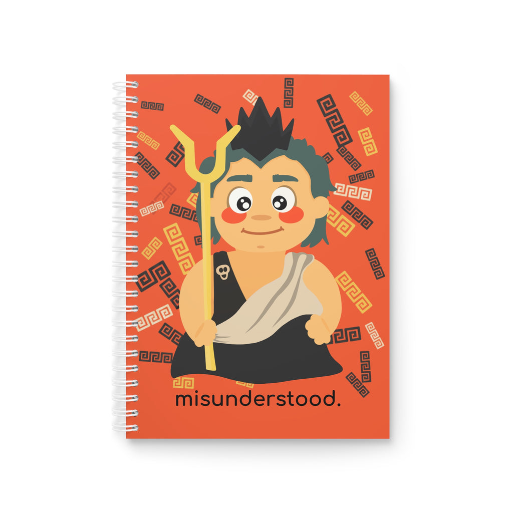 Little Hades ‘Misunderstood’ Spiral Notebook