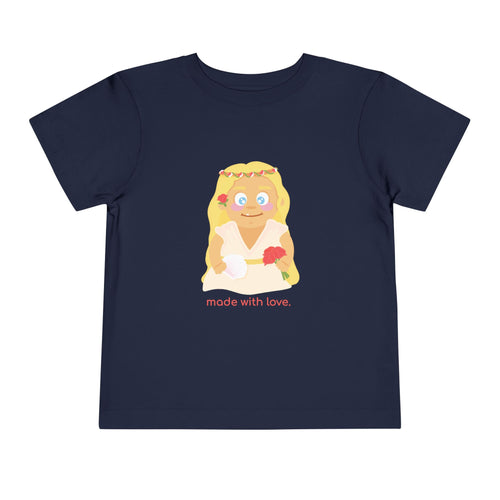 Little Aphrodite "Made with Love" Kids Tee
