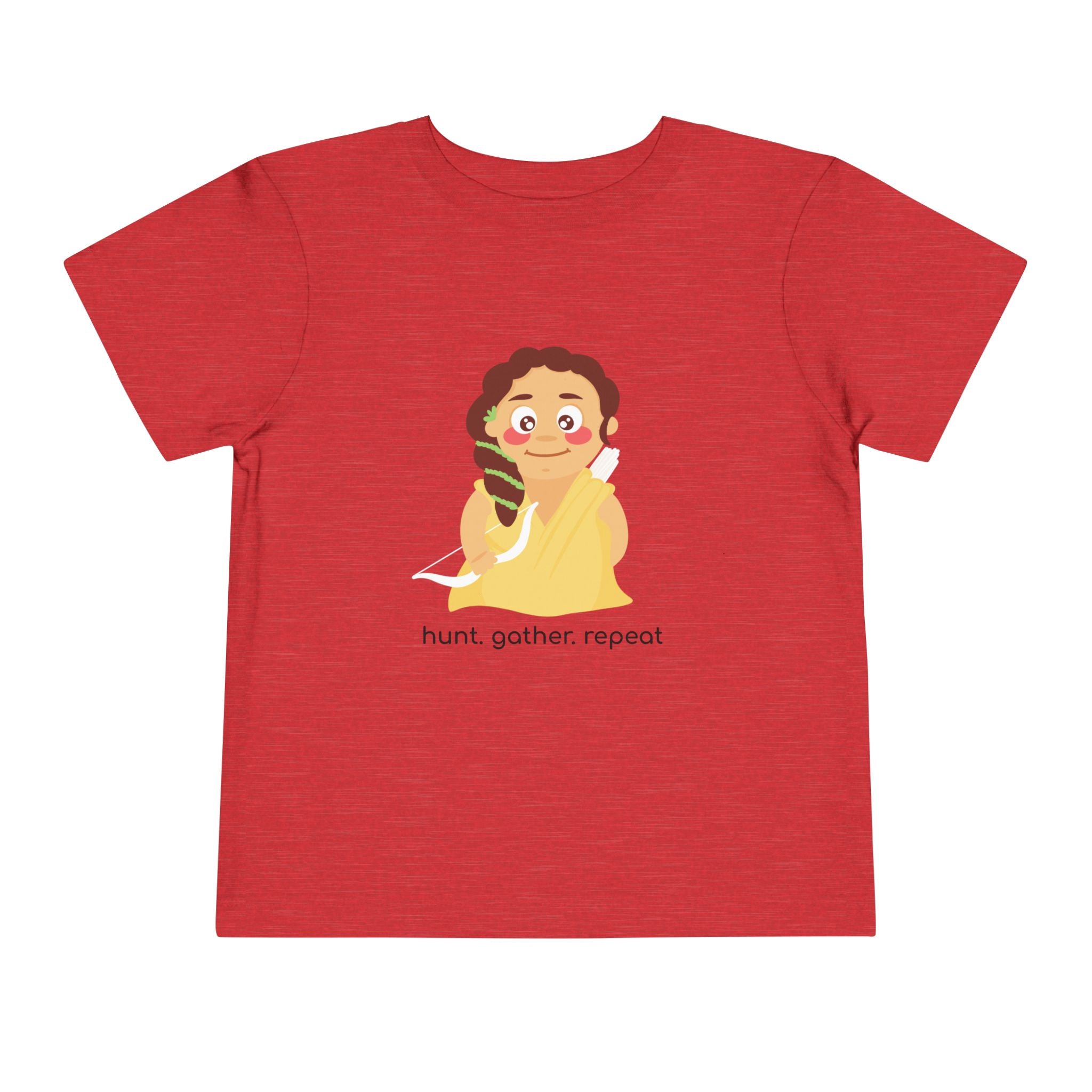 Little Artemis "hunt, gather, repeat" Kids Tee