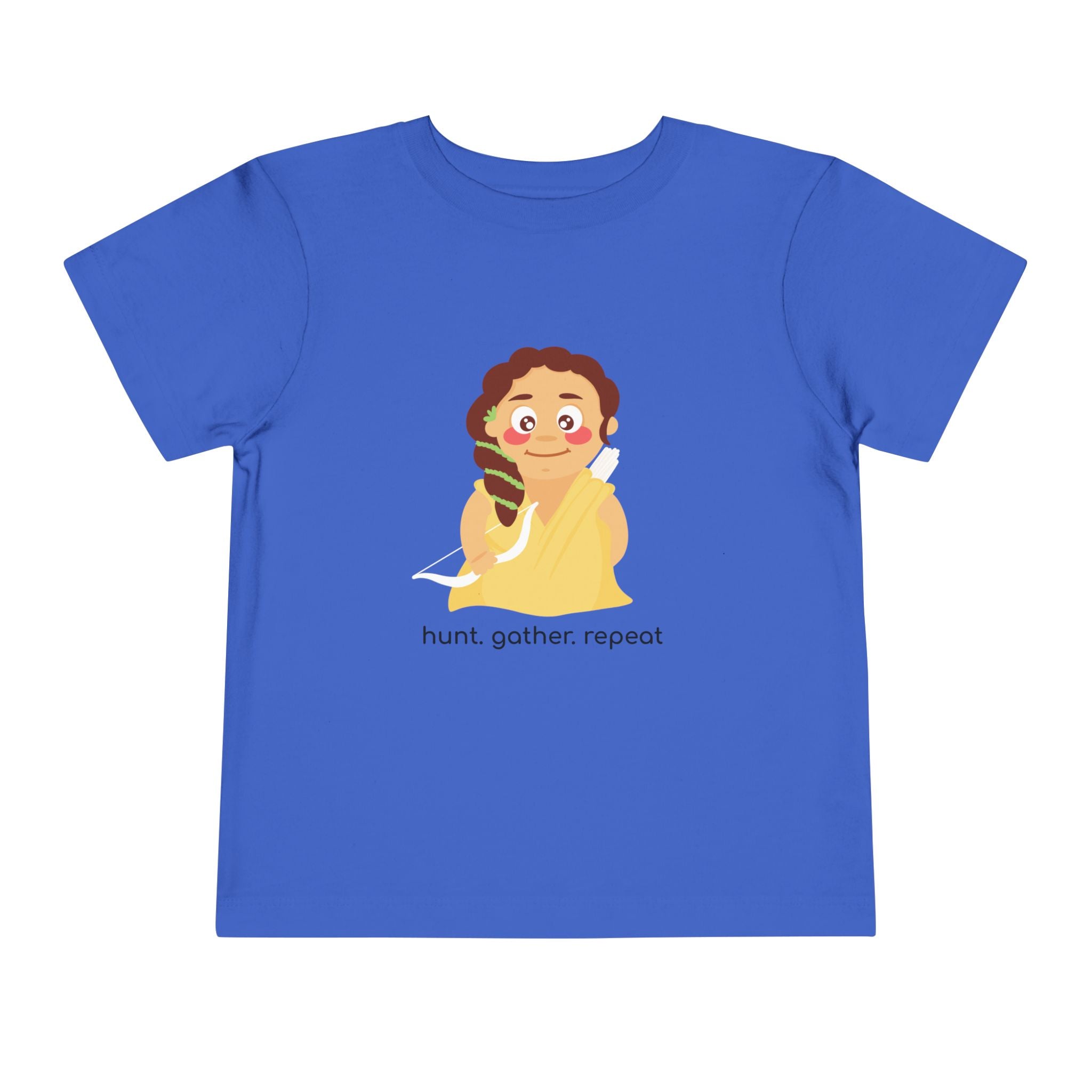 Little Artemis "hunt, gather, repeat" Kids Tee