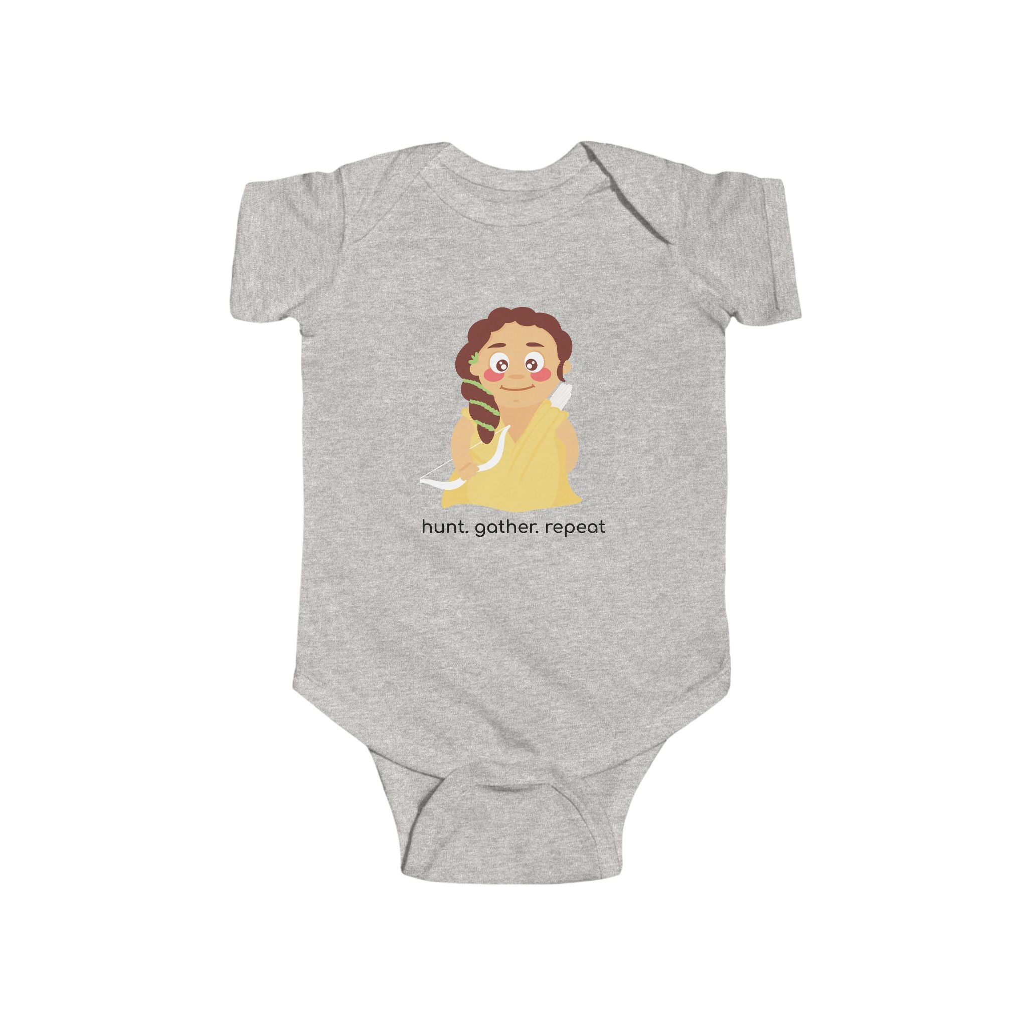 Little Artemis 'Hunt. Gather. Repeat.' Baby Onesie