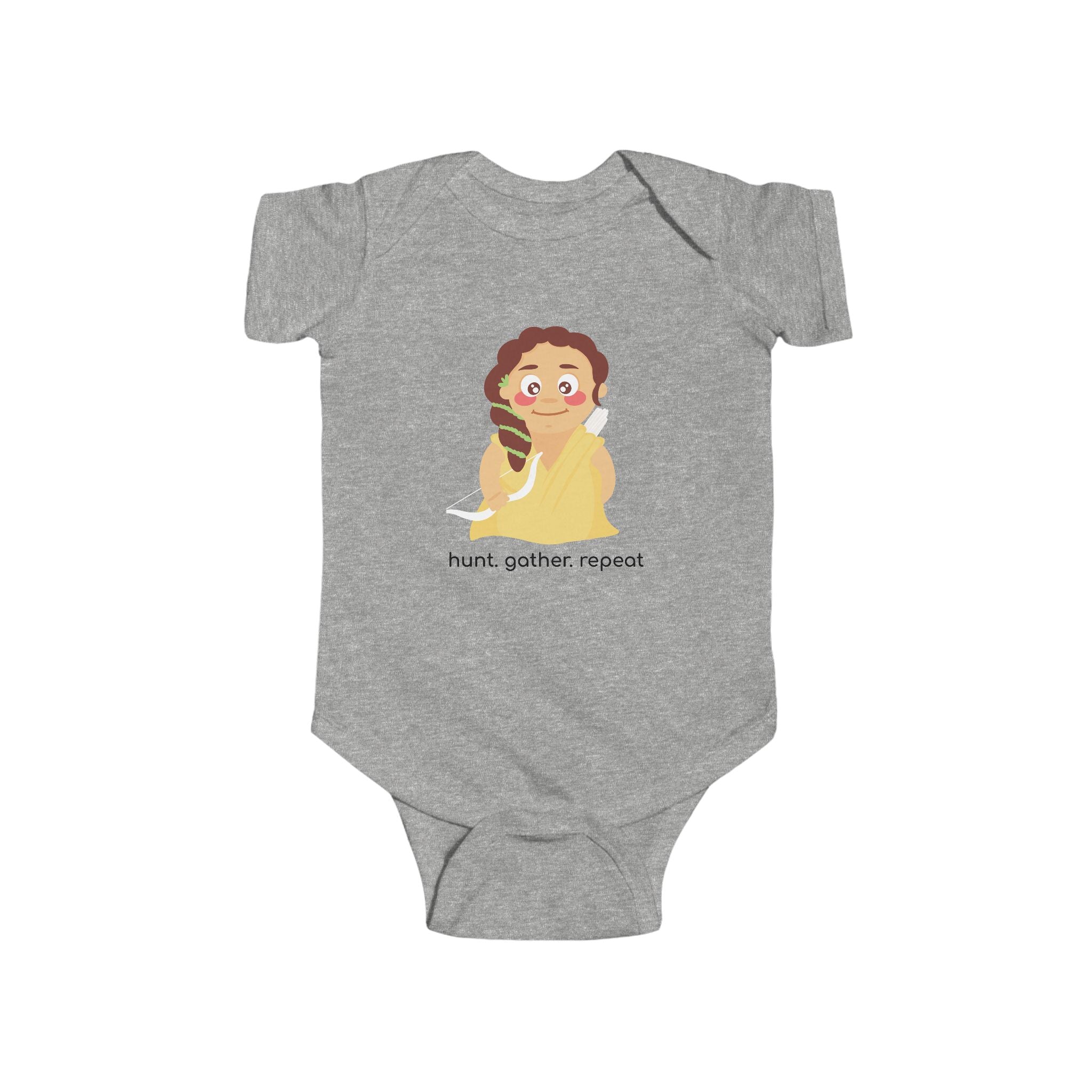 Little Artemis 'Hunt. Gather. Repeat.' Baby Onesie