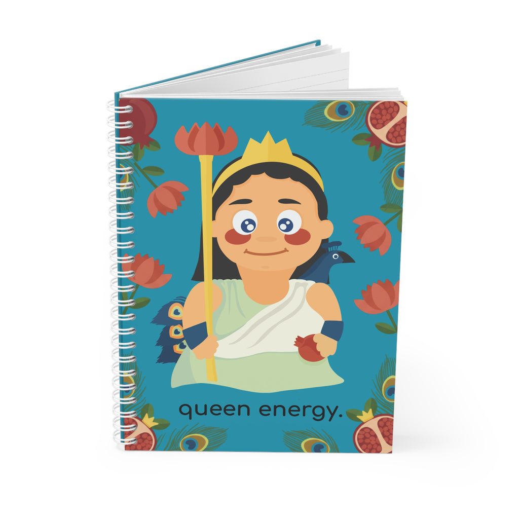 Little Hera ‘Queen Energy’ Spiral Notebook