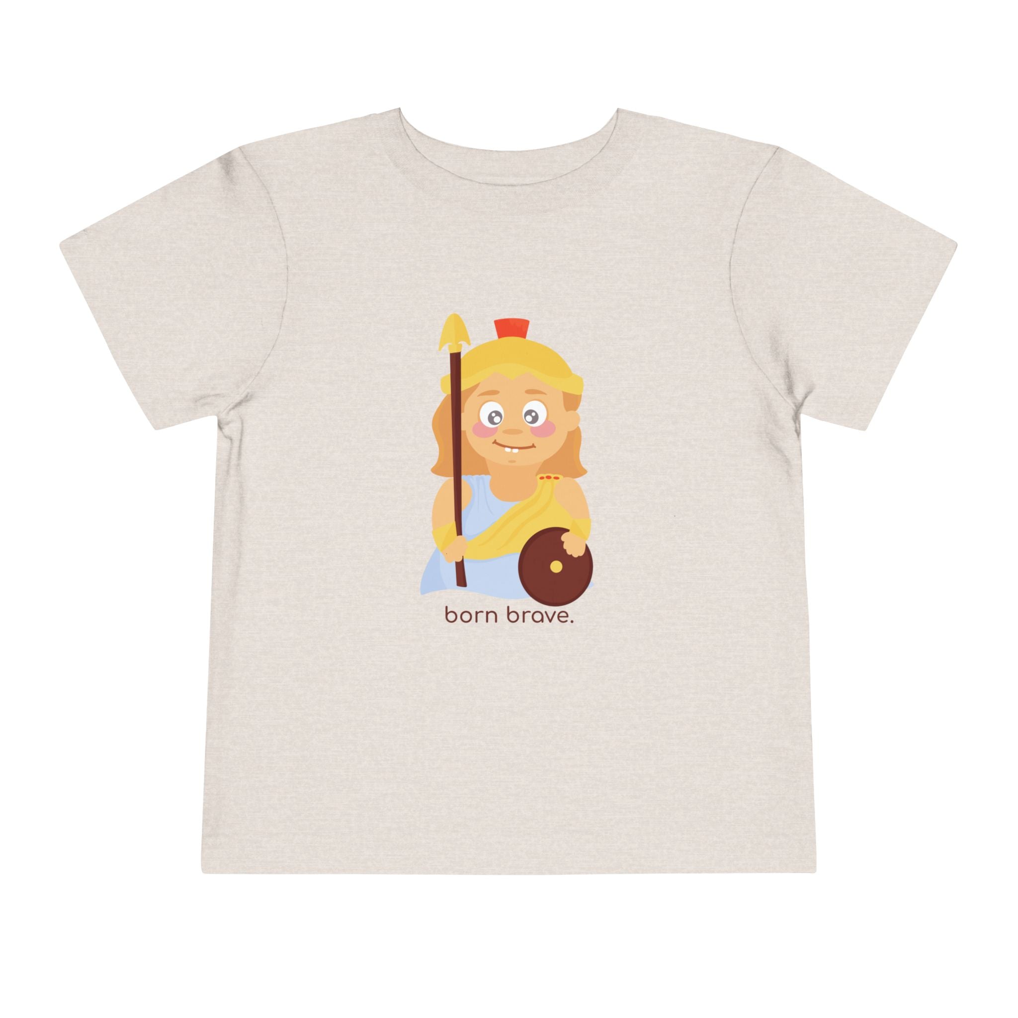 Little Athena "Born Brave" Kids Tee