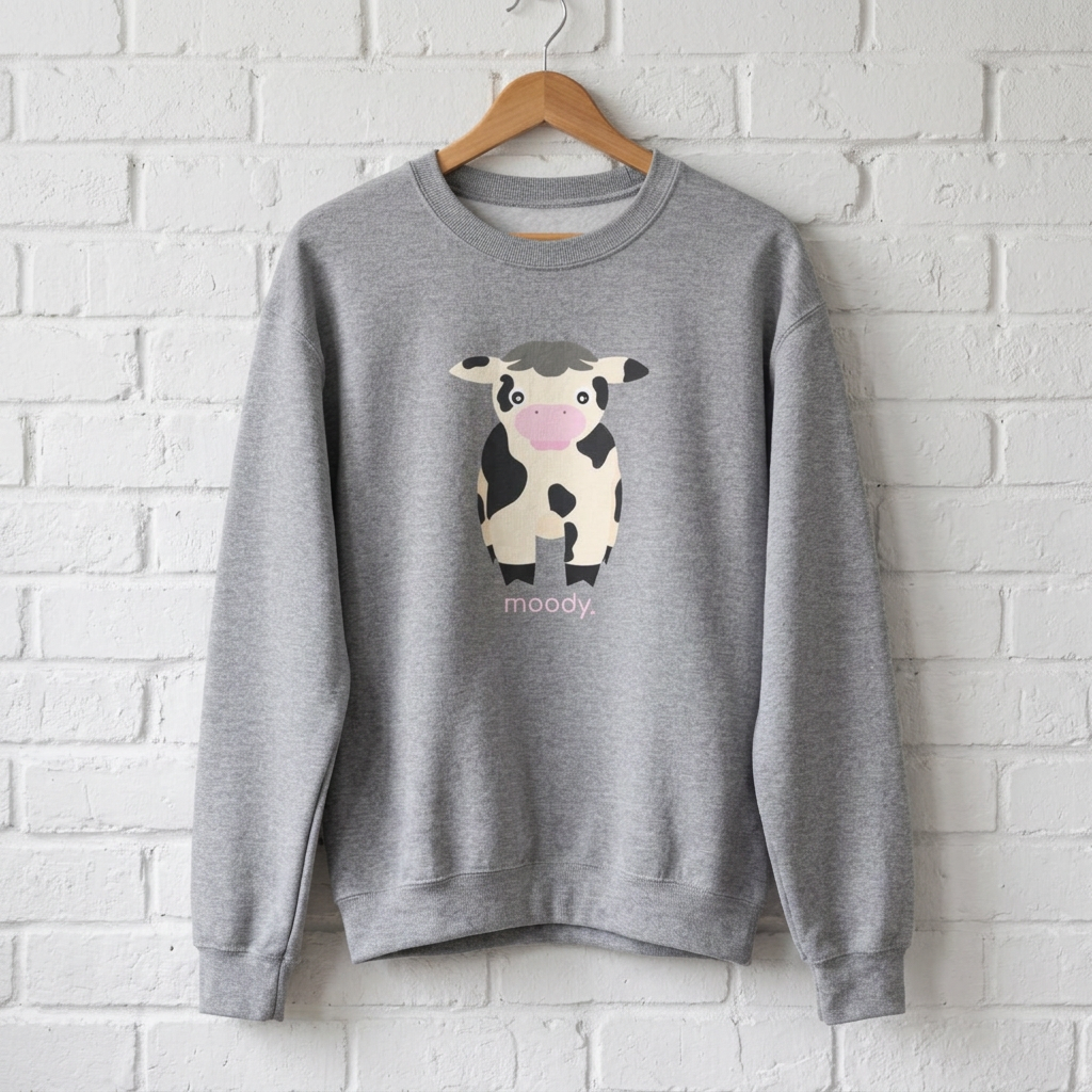 Moody Cow Sweatshirt