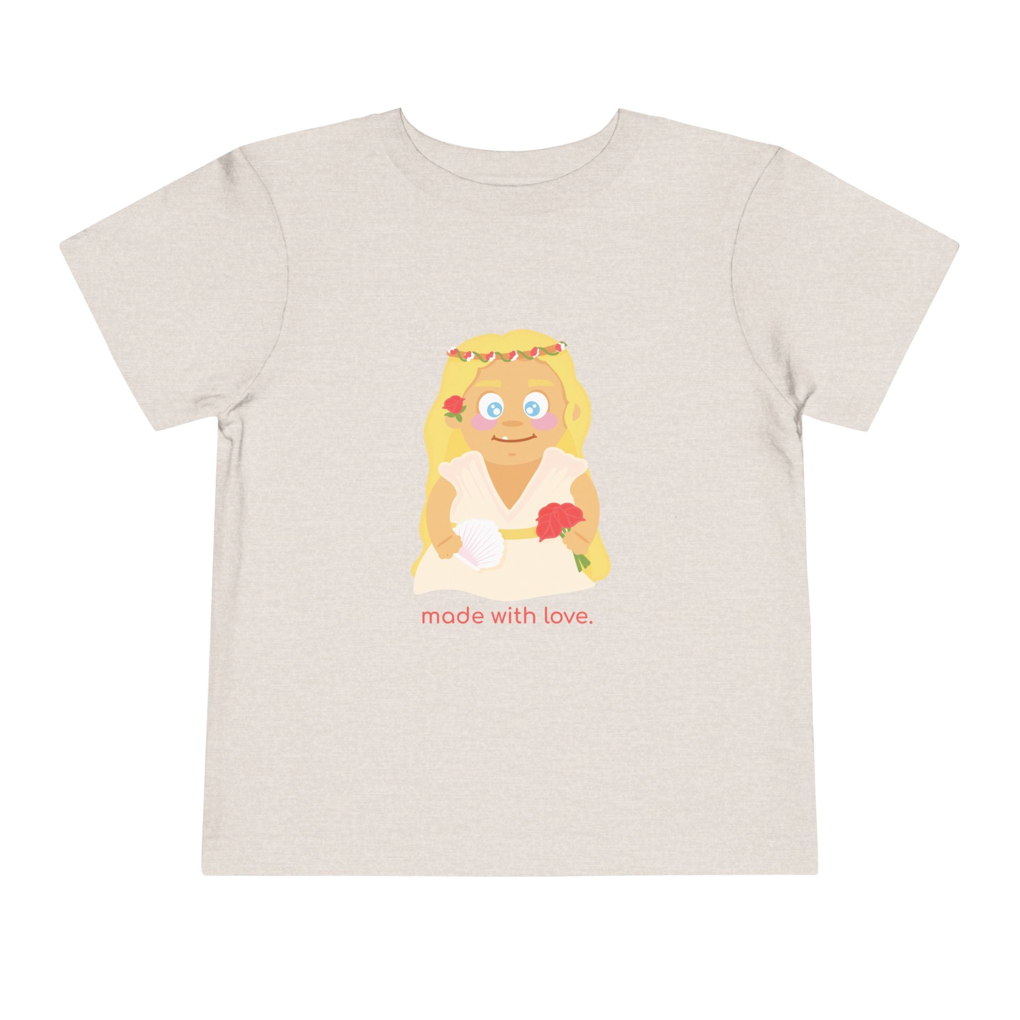 Little Aphrodite "Made with Love" Kids Tee
