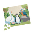 Birdy Jigsaw Puzzle — Swan, Penguin & Kingfisher Scene (110pcs)