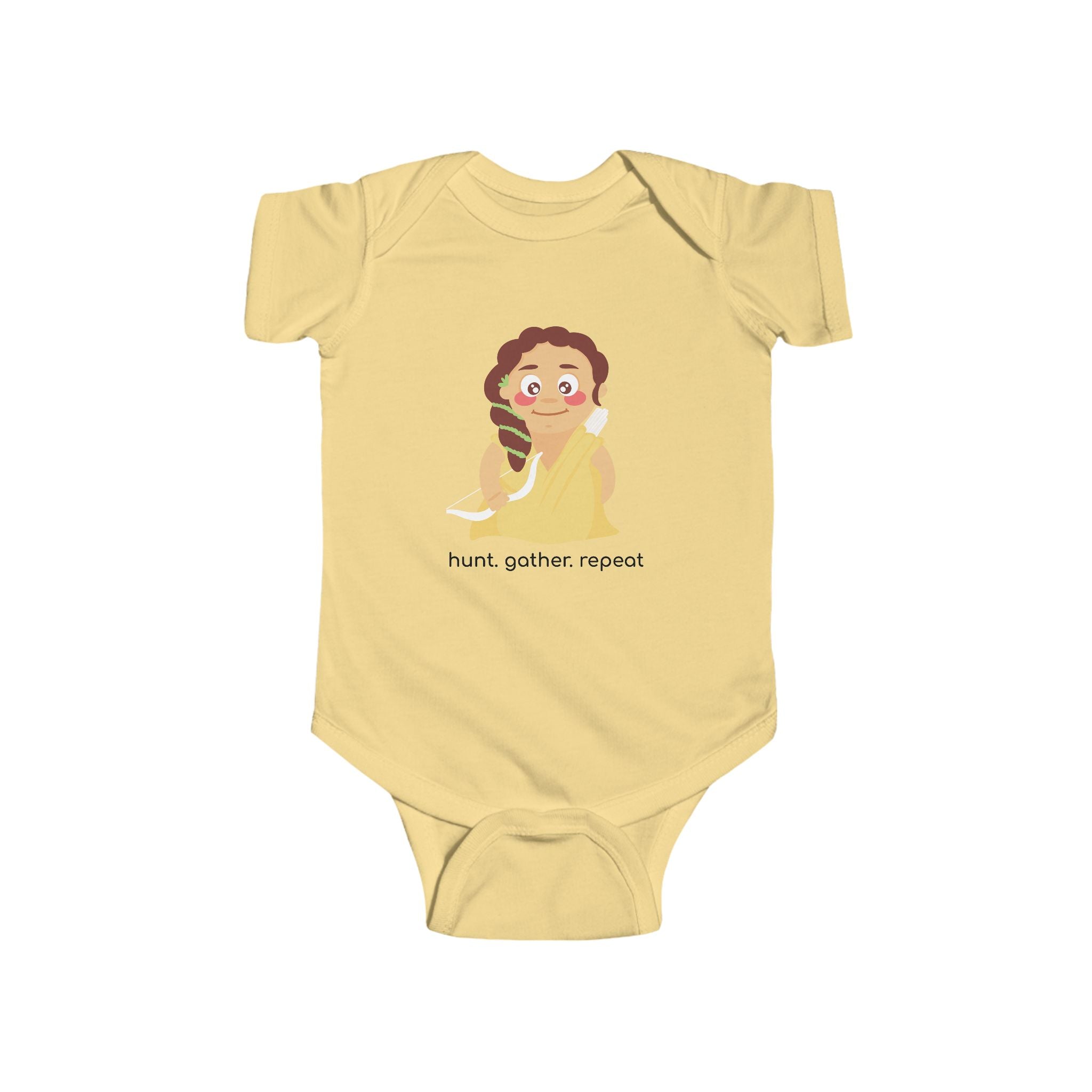 Little Artemis 'Hunt. Gather. Repeat.' Baby Onesie