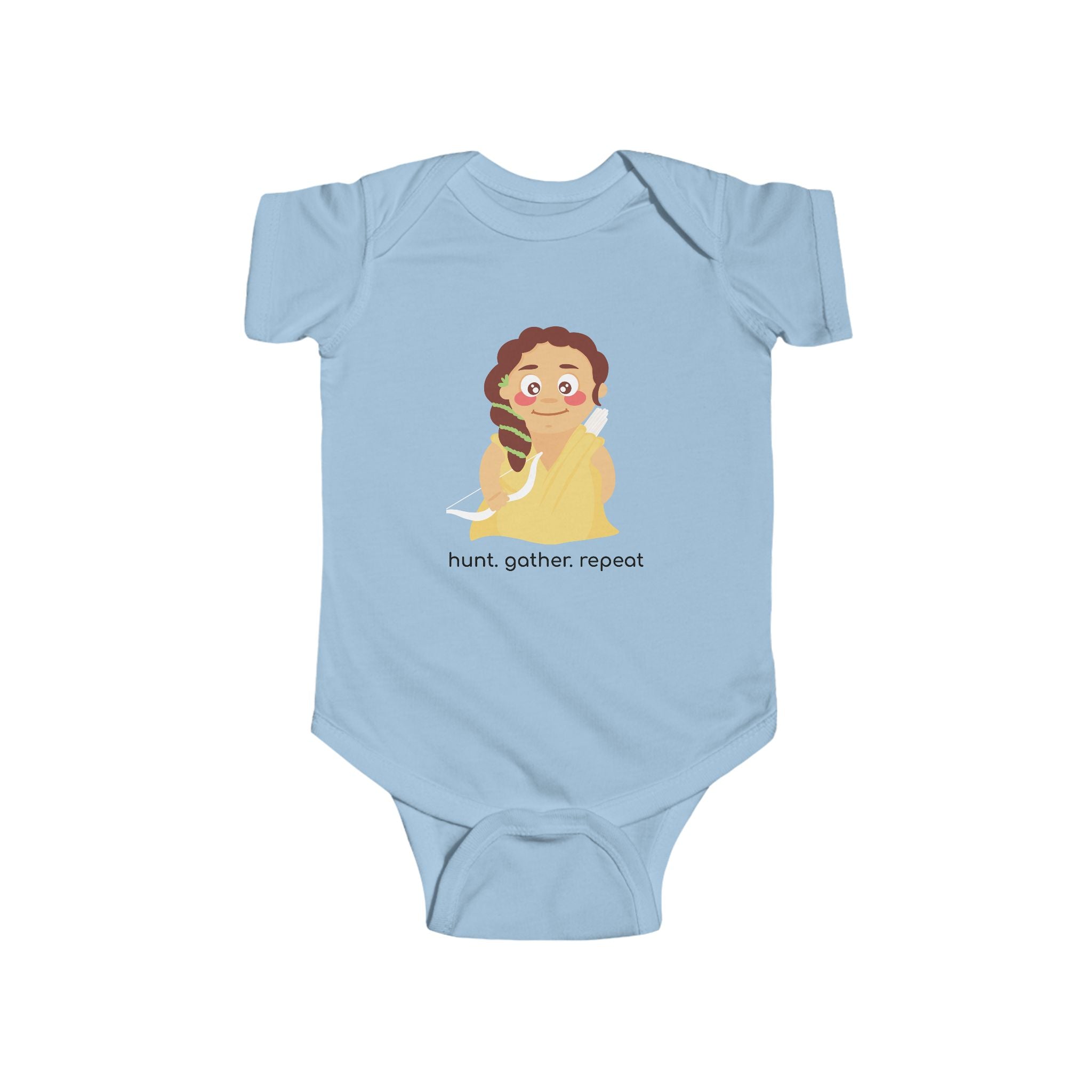 Little Artemis 'Hunt. Gather. Repeat.' Baby Onesie