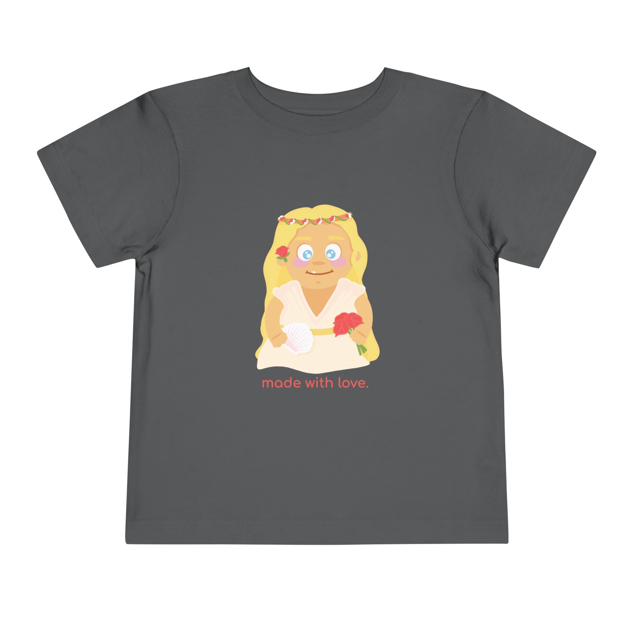 Little Aphrodite "Made with Love" Kids Tee