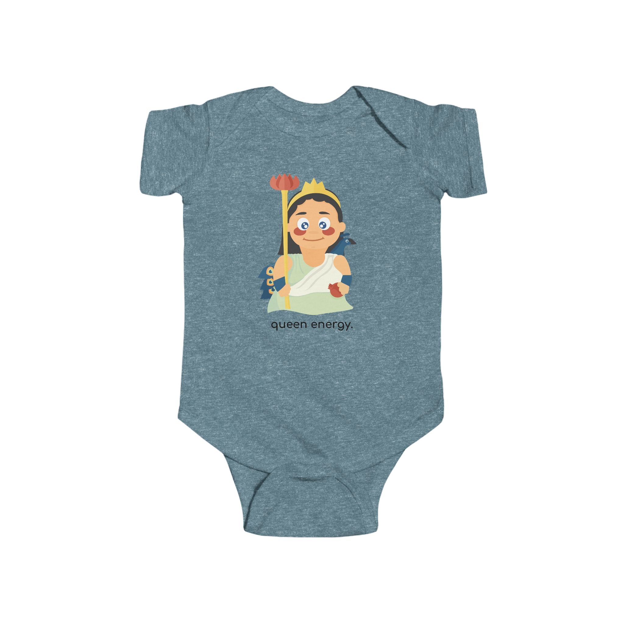 Little Hera "Queen Energy" Baby Onesie