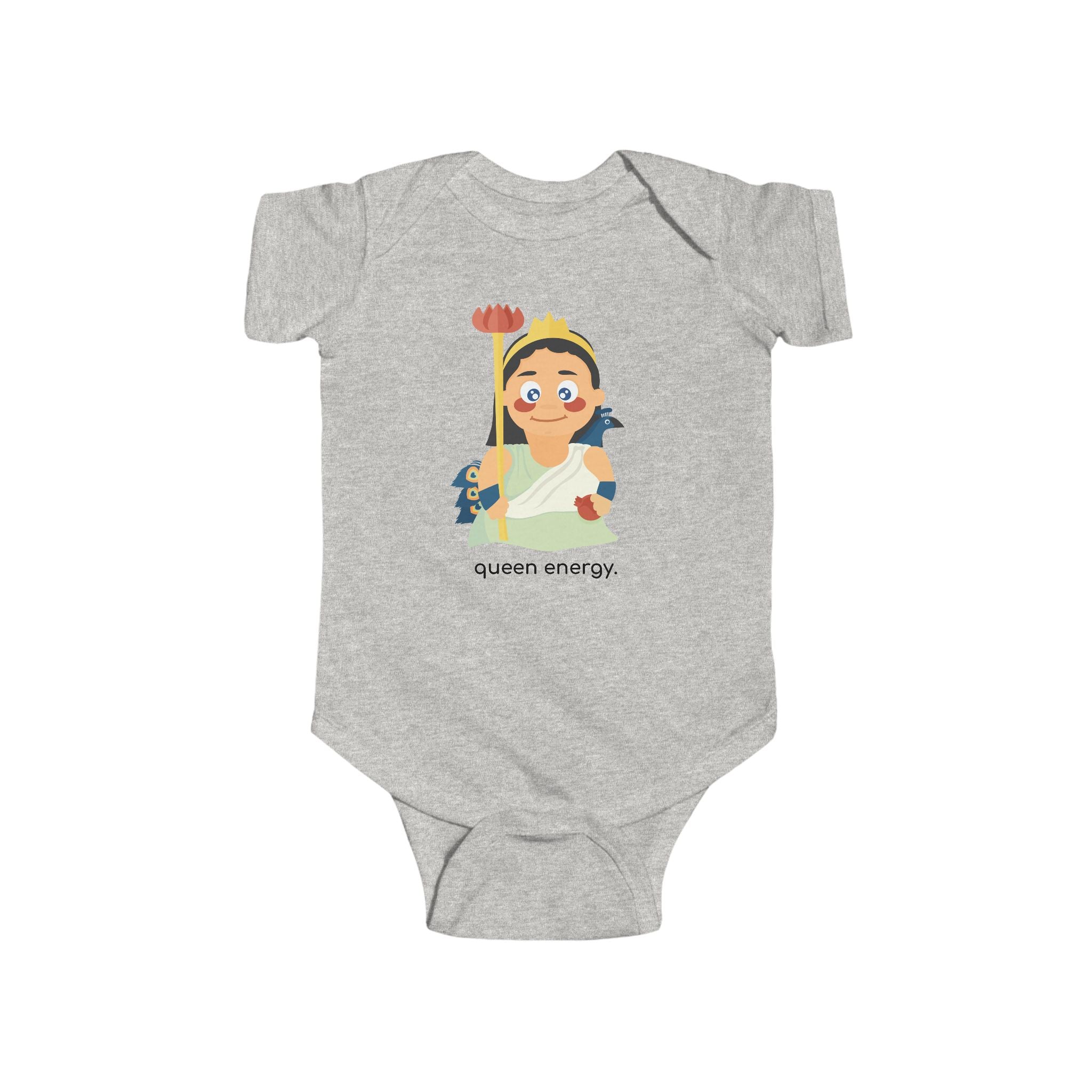 Little Hera "Queen Energy" Baby Onesie