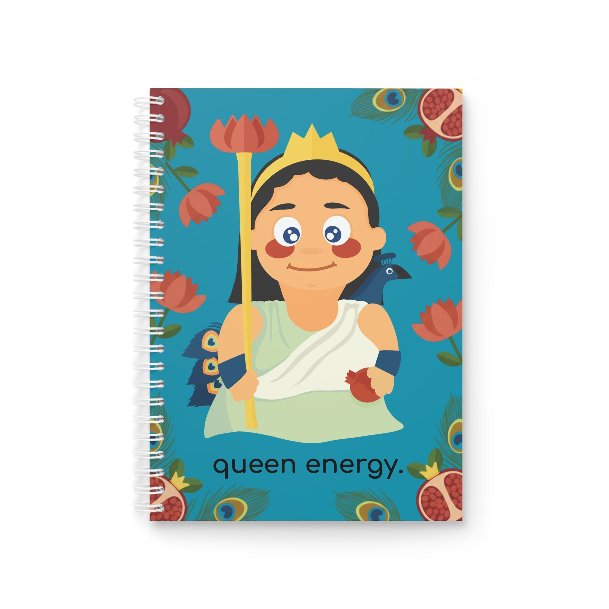 Little Hera ‘Queen Energy’ Spiral Notebook