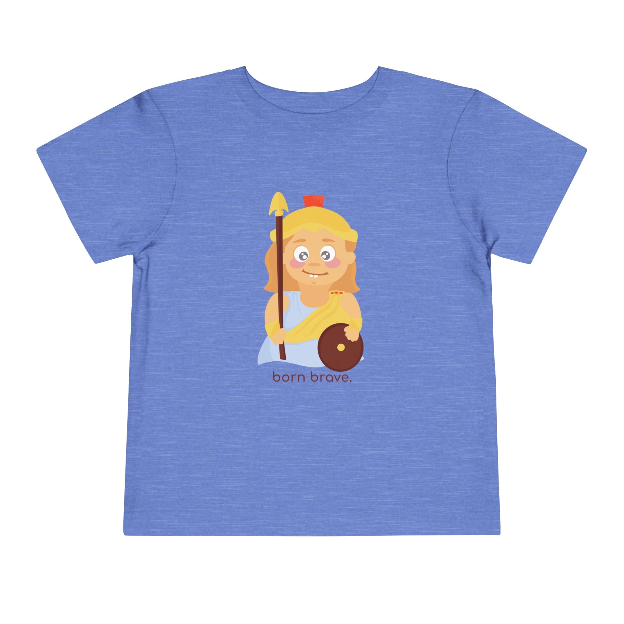 Little Athena "Born Brave" Kids Tee