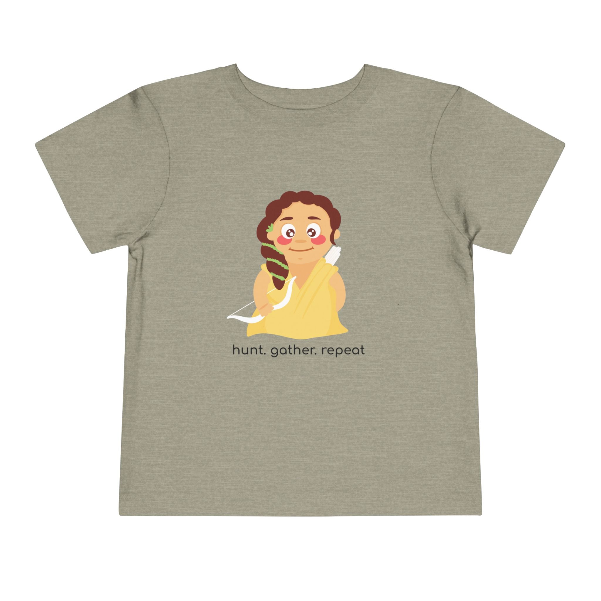 Little Artemis "hunt, gather, repeat" Kids Tee