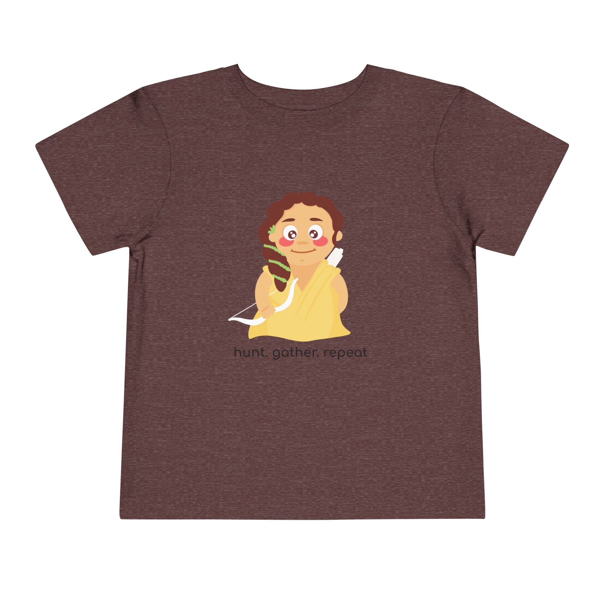 Little Artemis "hunt, gather, repeat" Kids Tee
