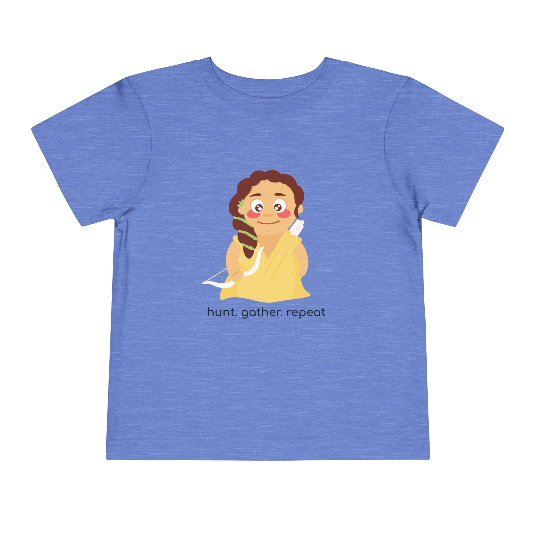 Little Artemis "hunt, gather, repeat" Kids Tee