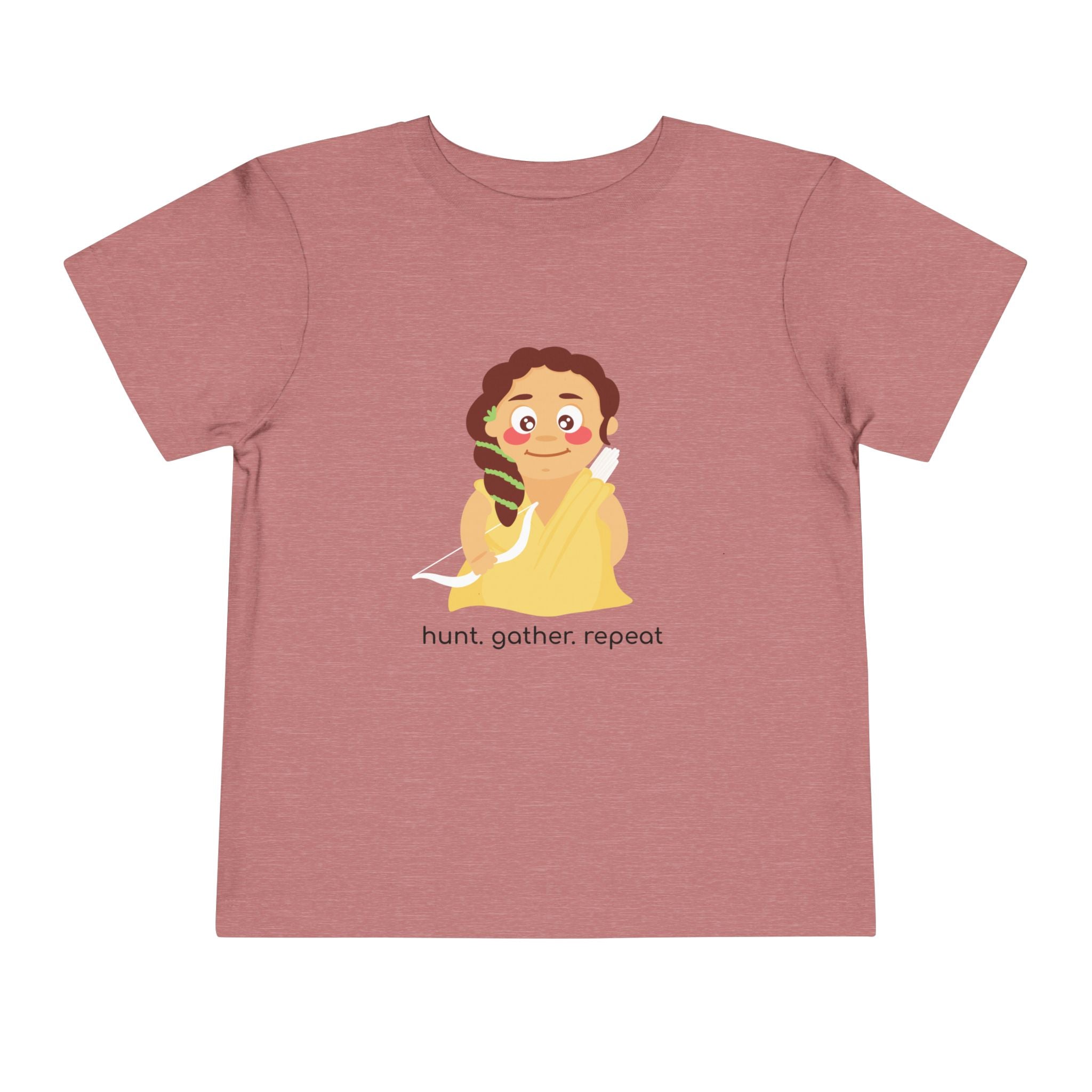 Little Artemis "hunt, gather, repeat" Kids Tee
