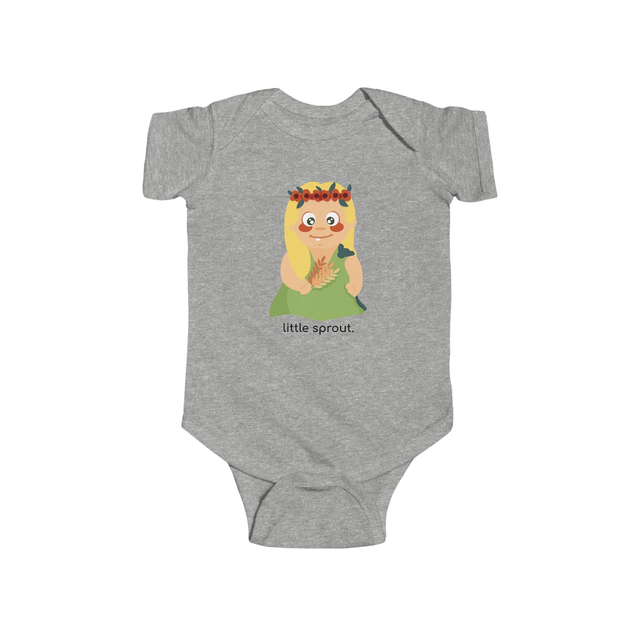 Little Demeter "Little Sprout" Baby Onesie