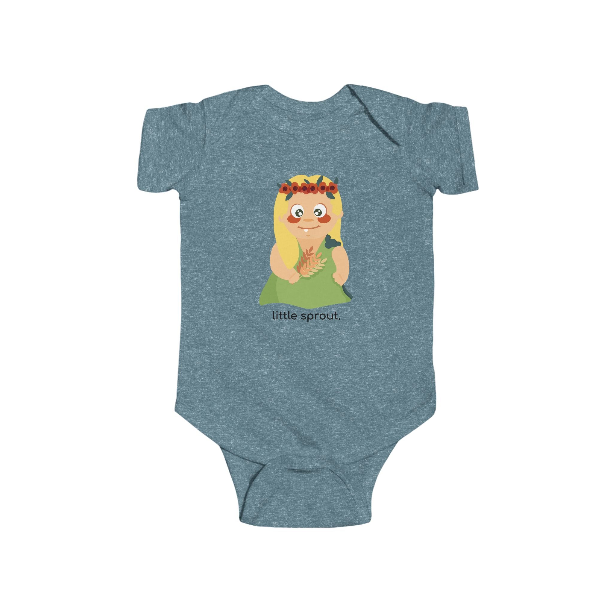 Little Demeter "Little Sprout" Baby Onesie