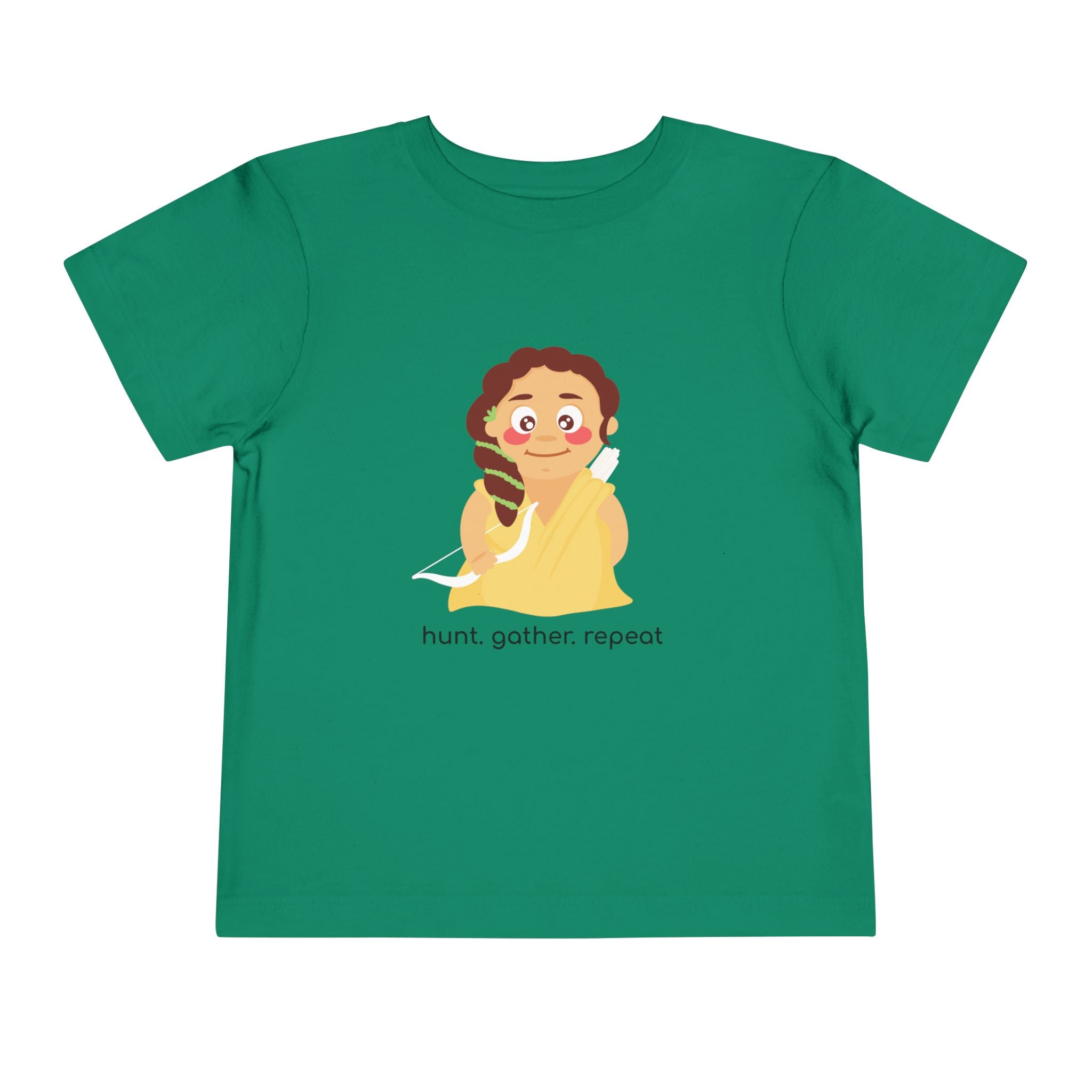 Little Artemis "hunt, gather, repeat" Kids Tee