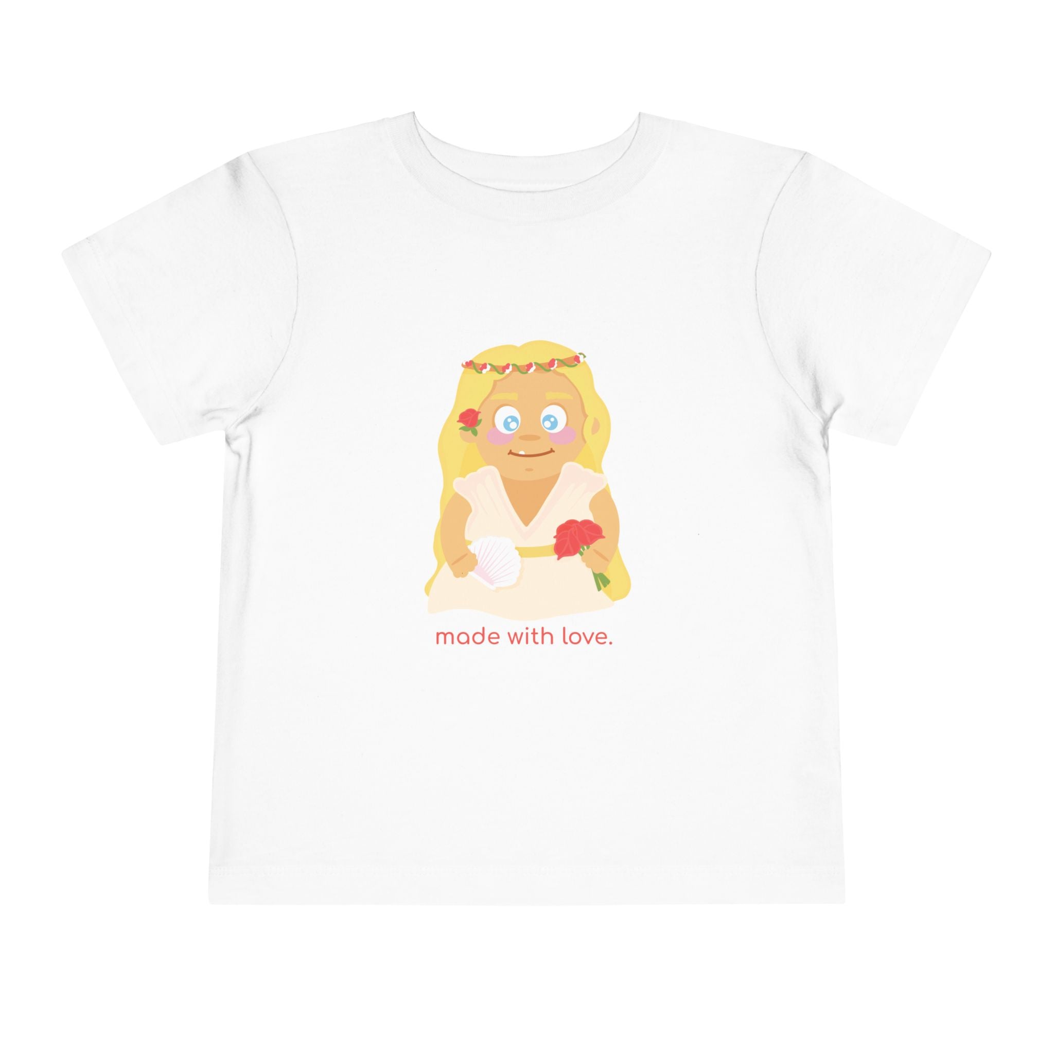 Little Aphrodite "Made with Love" Kids Tee