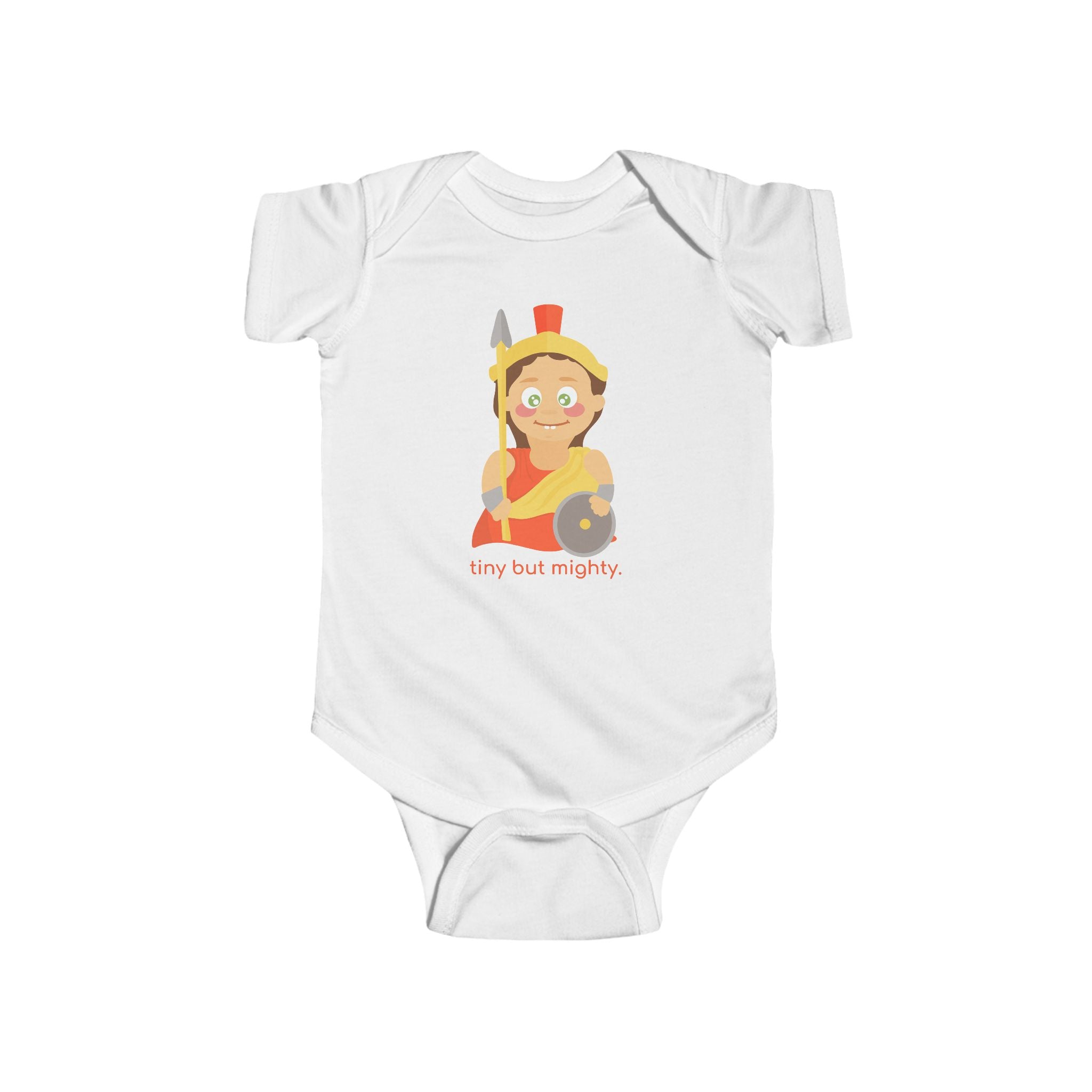 Little Ares ‘Tiny But Mighty’ Baby Onesie
