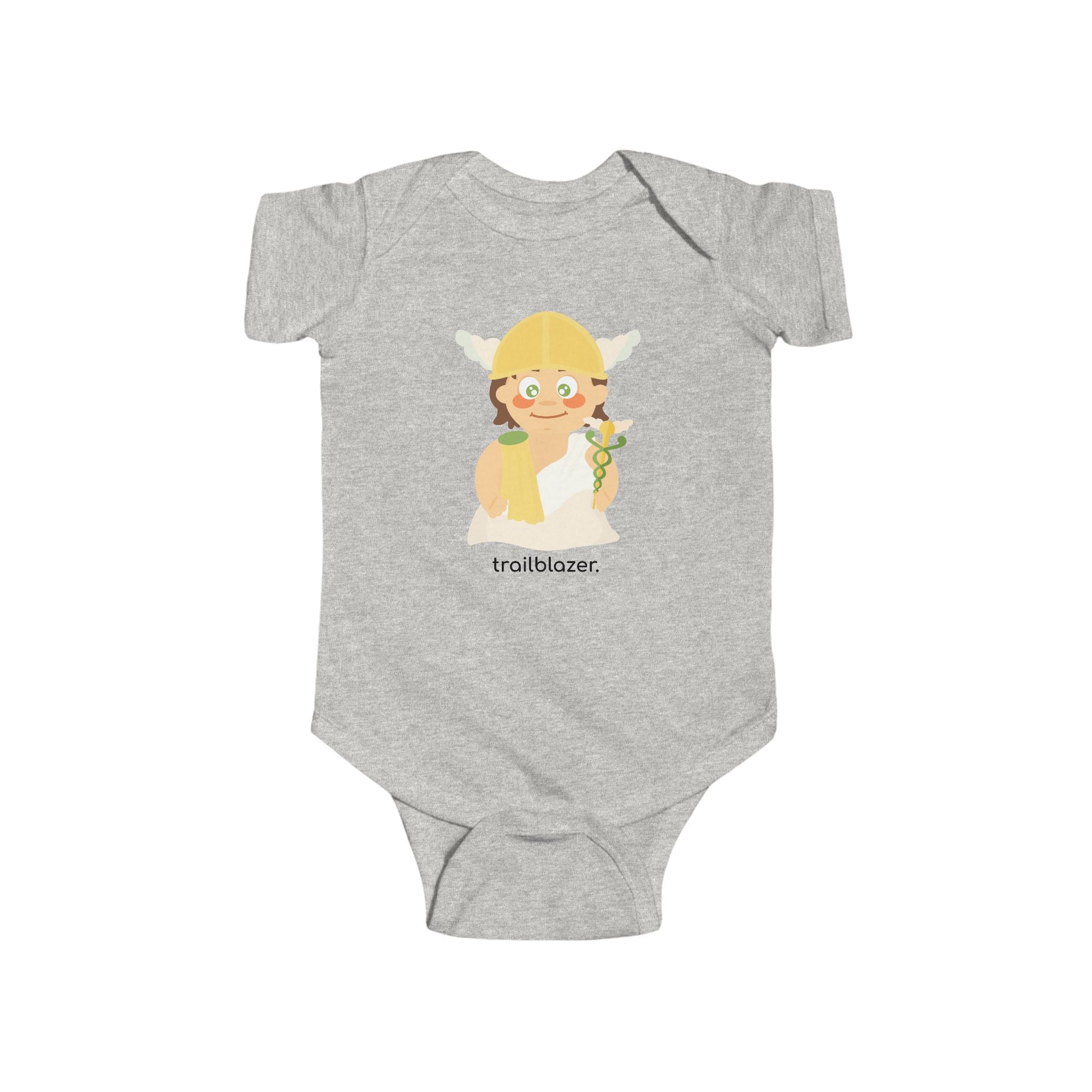 Little Hermes ‘Trailblazer’ Baby Onesie