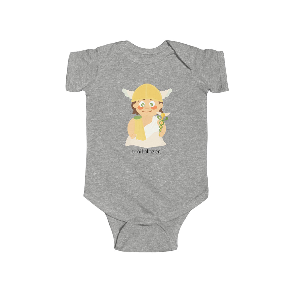 Little Hermes ‘Trailblazer’ Baby Onesie