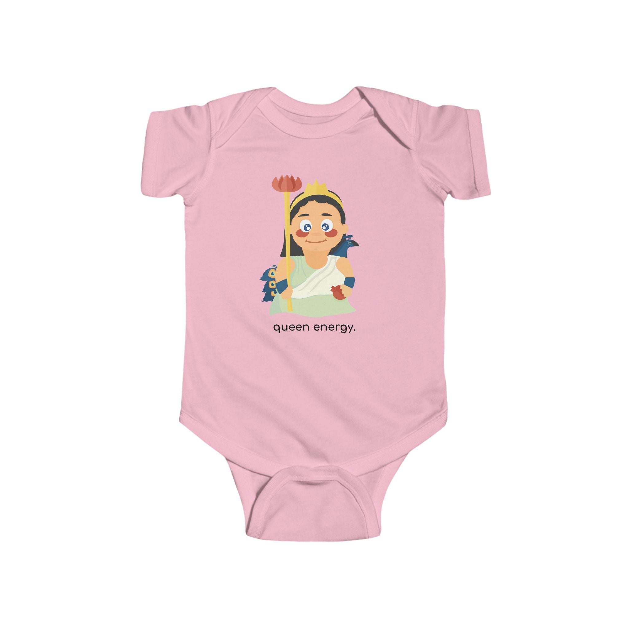 Little Hera "Queen Energy" Baby Onesie