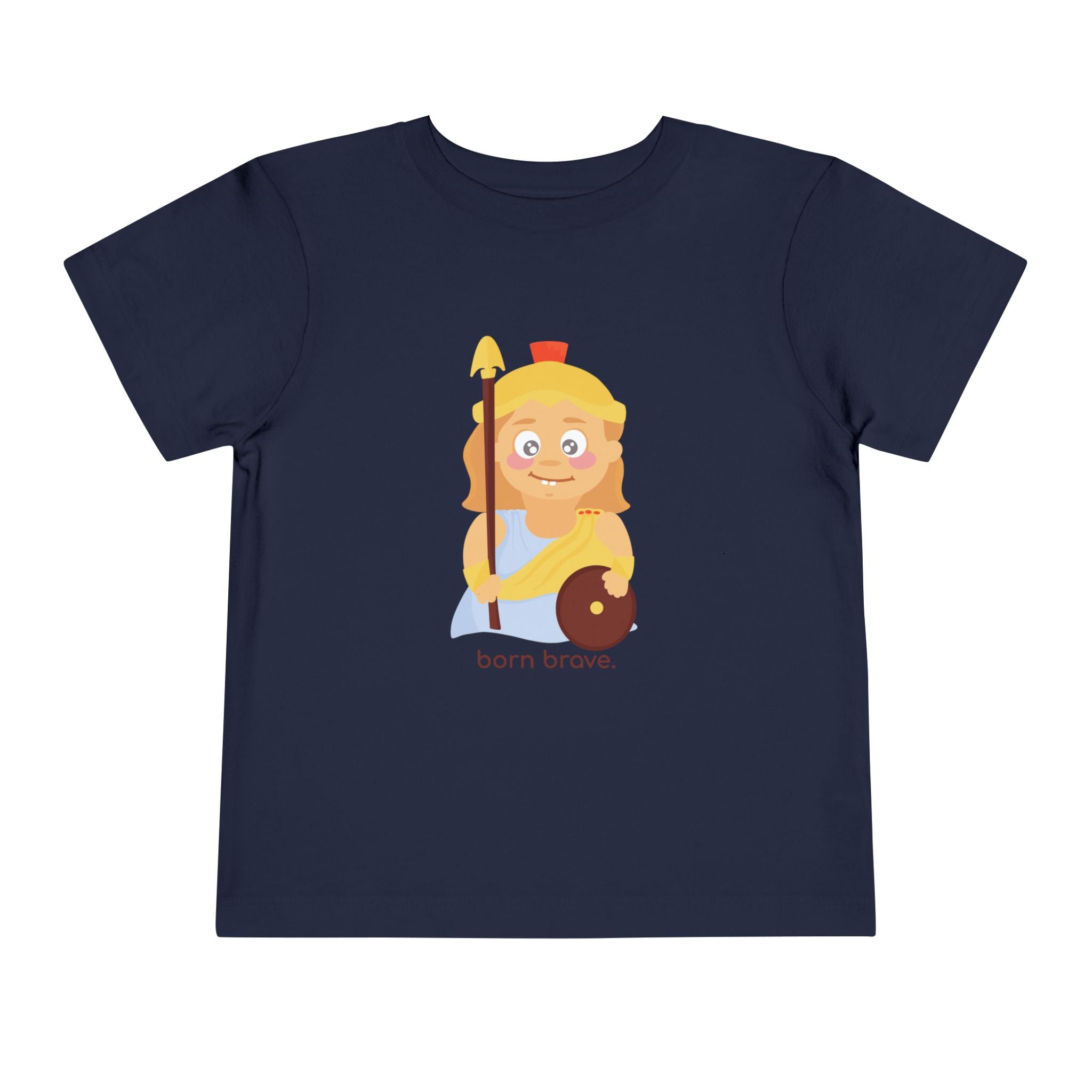 Little Athena "Born Brave" Kids Tee