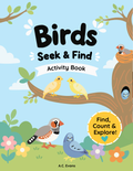 Birds Seek and Find Activity Book: A Colorful Counting Adventure, Ages 2 to 5  - Paperback